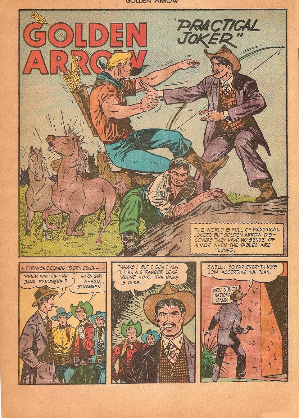 Read online Golden Arrow comic -  Issue #5 - 16