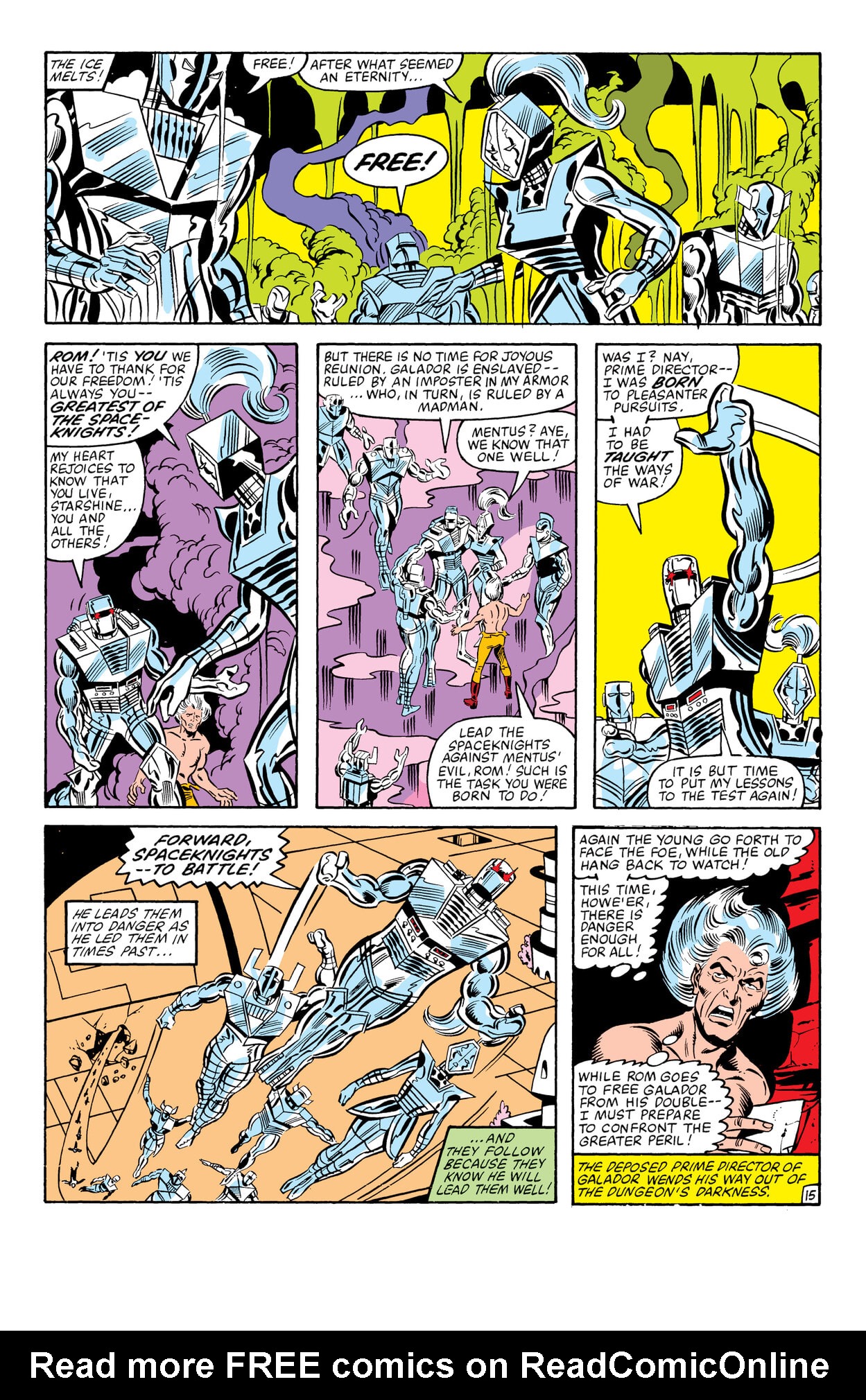 Read online Rom: The Original Marvel Years Omnibus comic -  Issue # TPB (Part 6) - 67