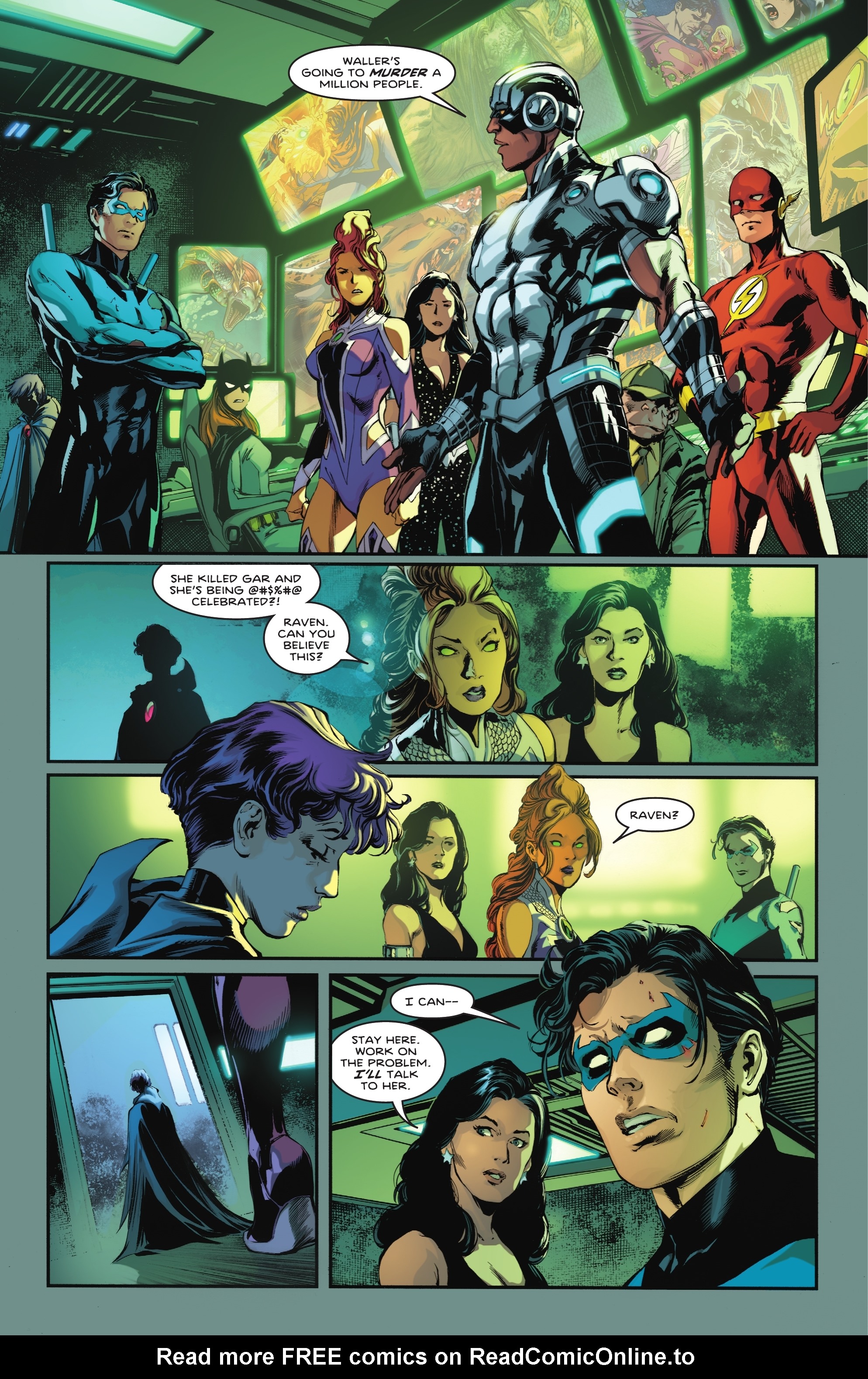 Read online Titans: Beast World comic -  Issue #5 - 7