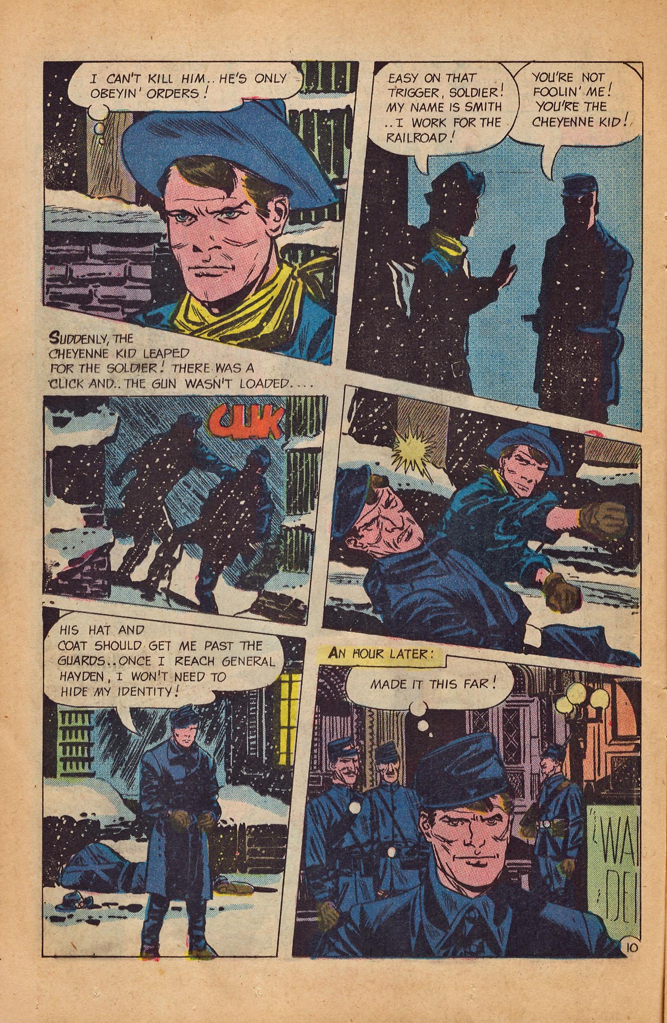 Read online Cheyenne Kid comic -  Issue #68 - 12