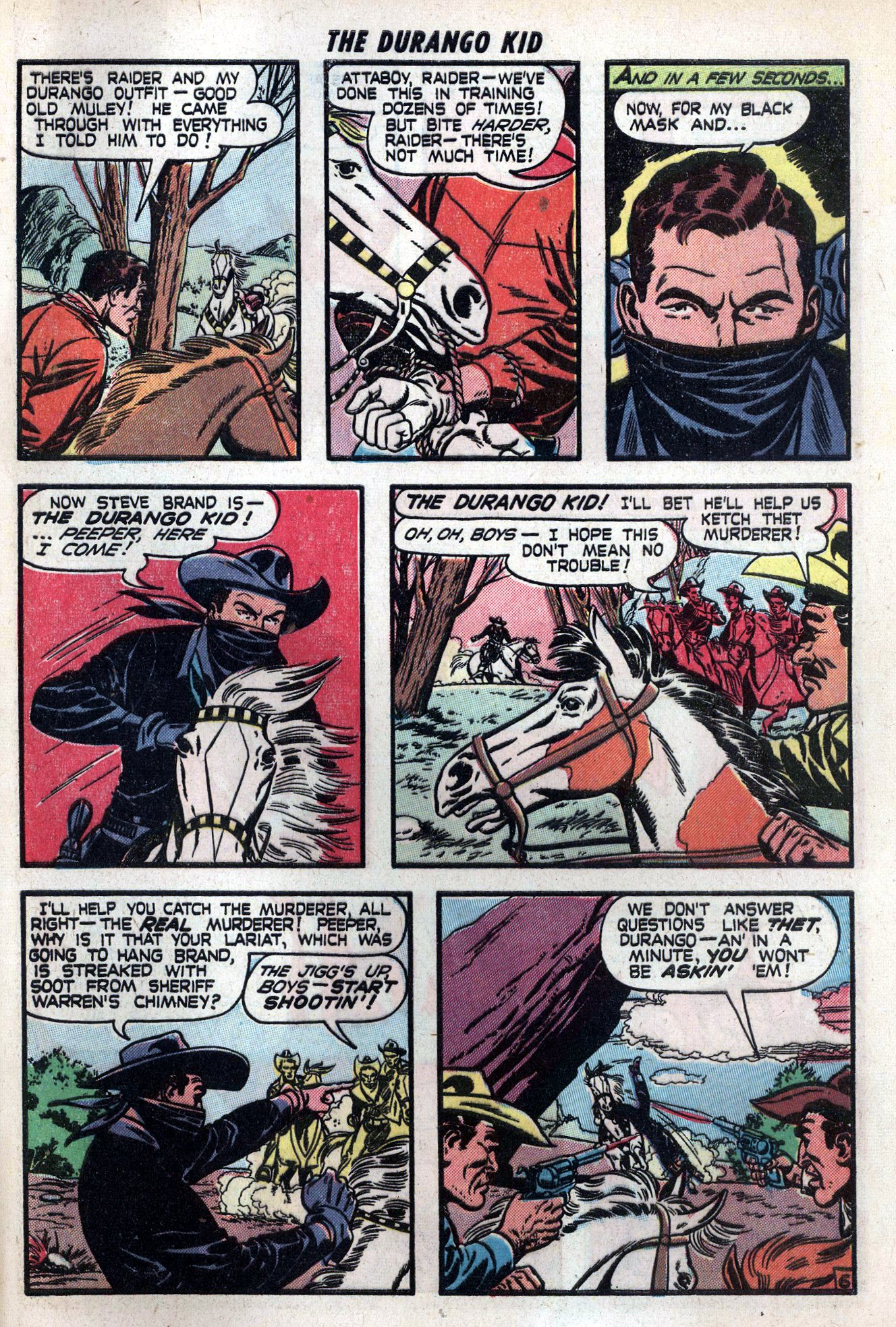 Read online Charles Starrett as The Durango Kid comic -  Issue #9 - 33