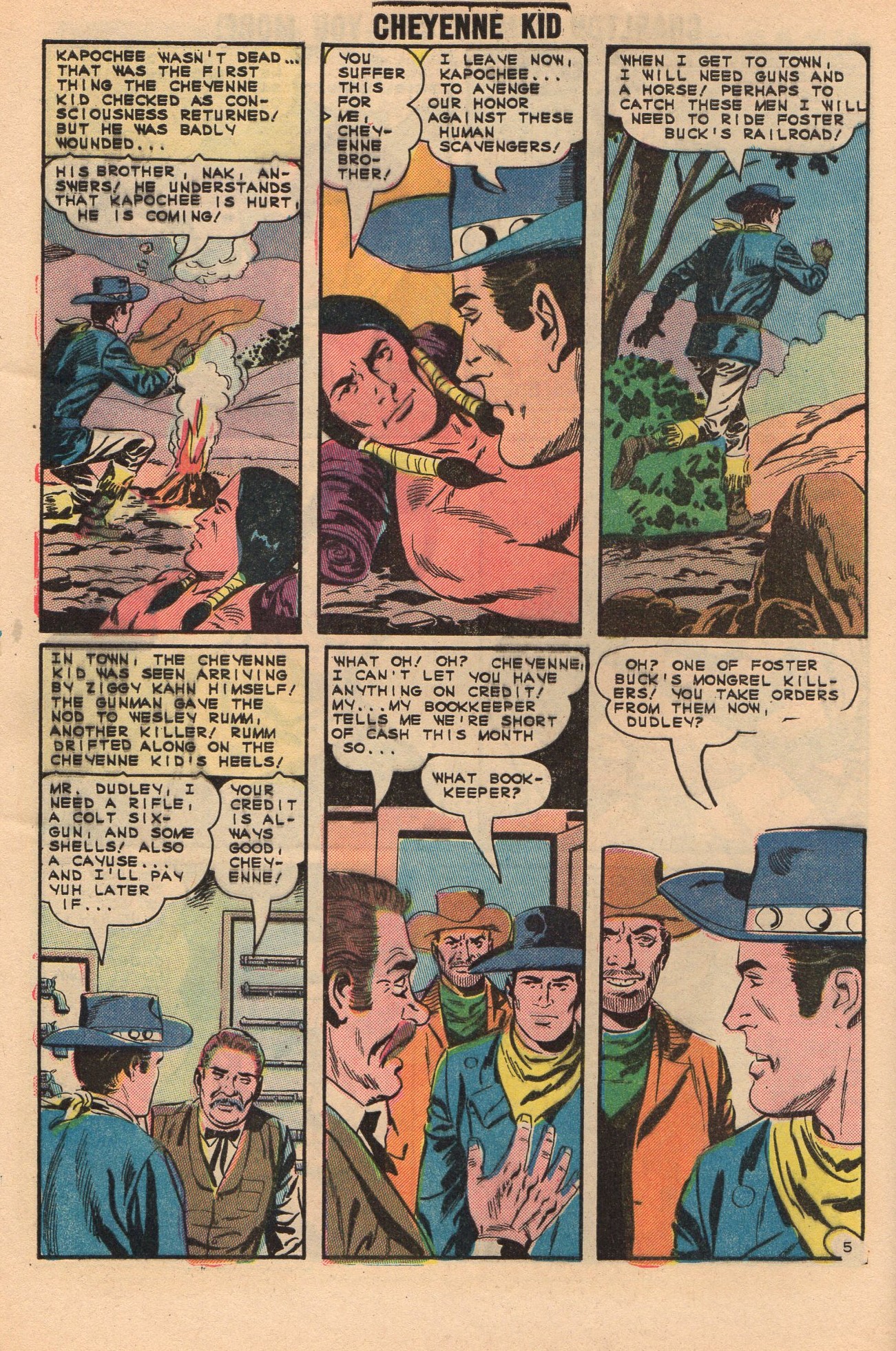 Read online Cheyenne Kid comic -  Issue #49 - 8