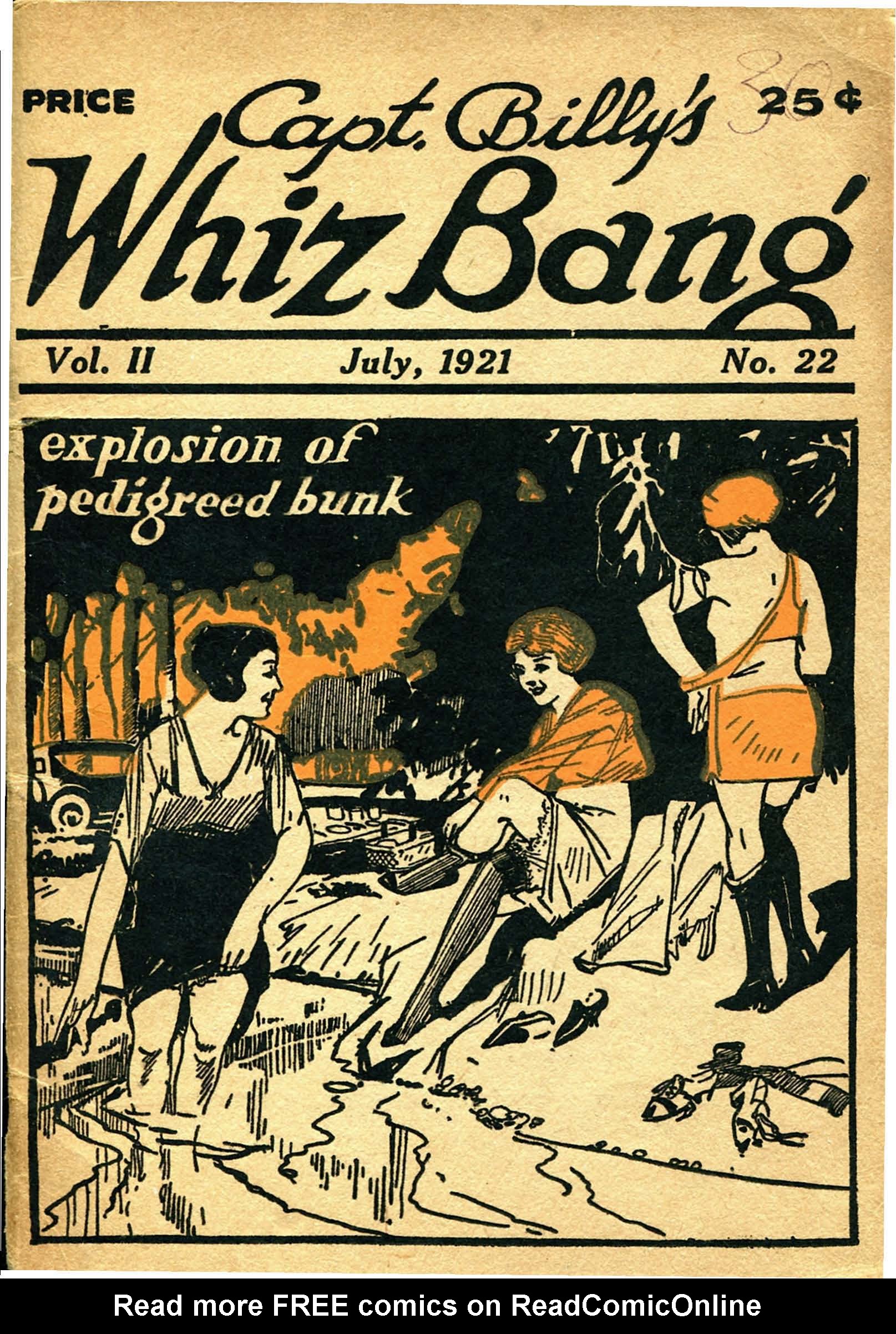 Read online Captain Billy's Whiz Bang comic -  Issue #22 - 1