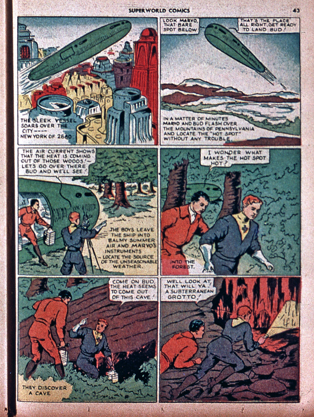 Read online Superworld Comics comic -  Issue #2 - 45