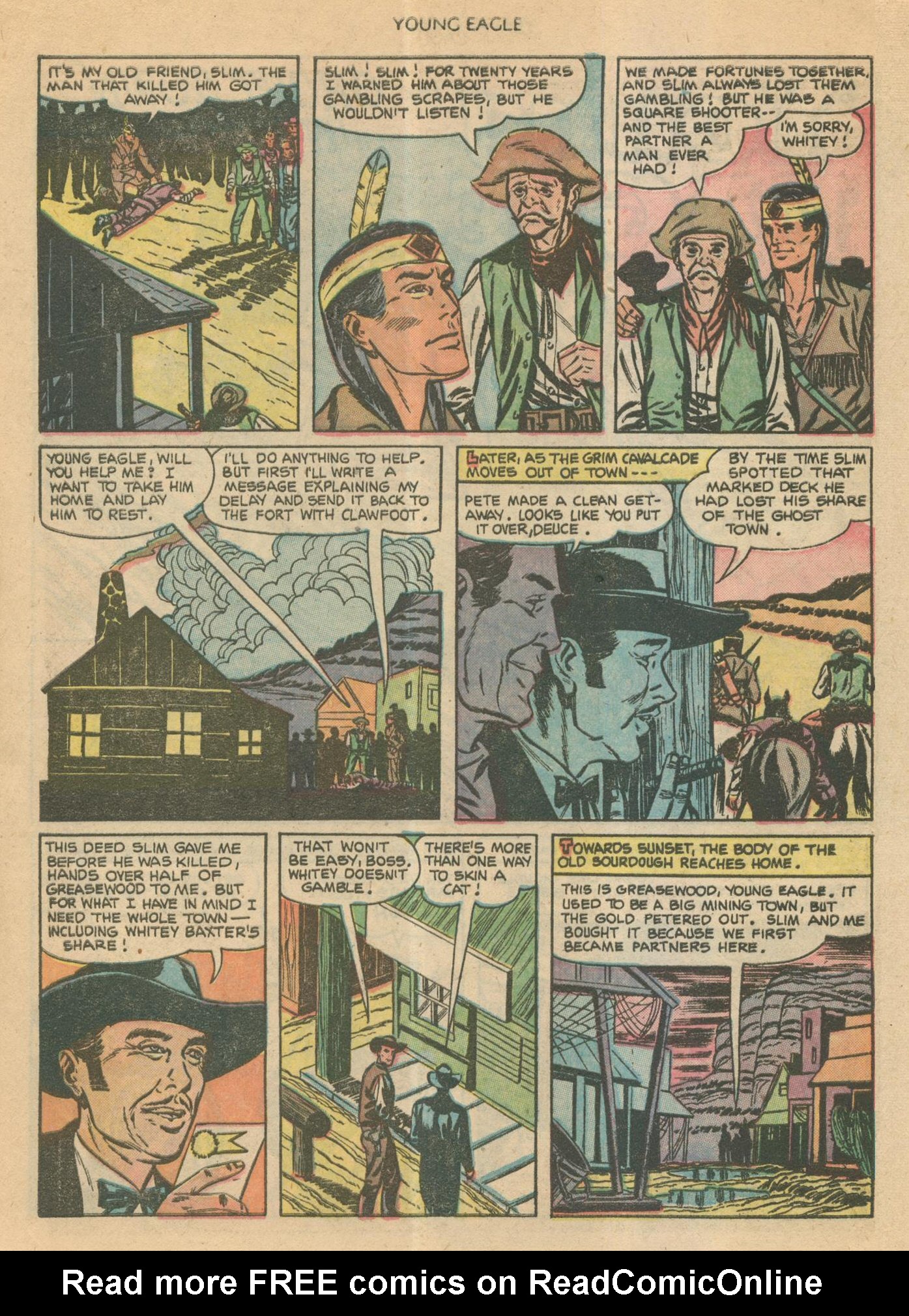 Read online Young Eagle comic -  Issue #9 - 25