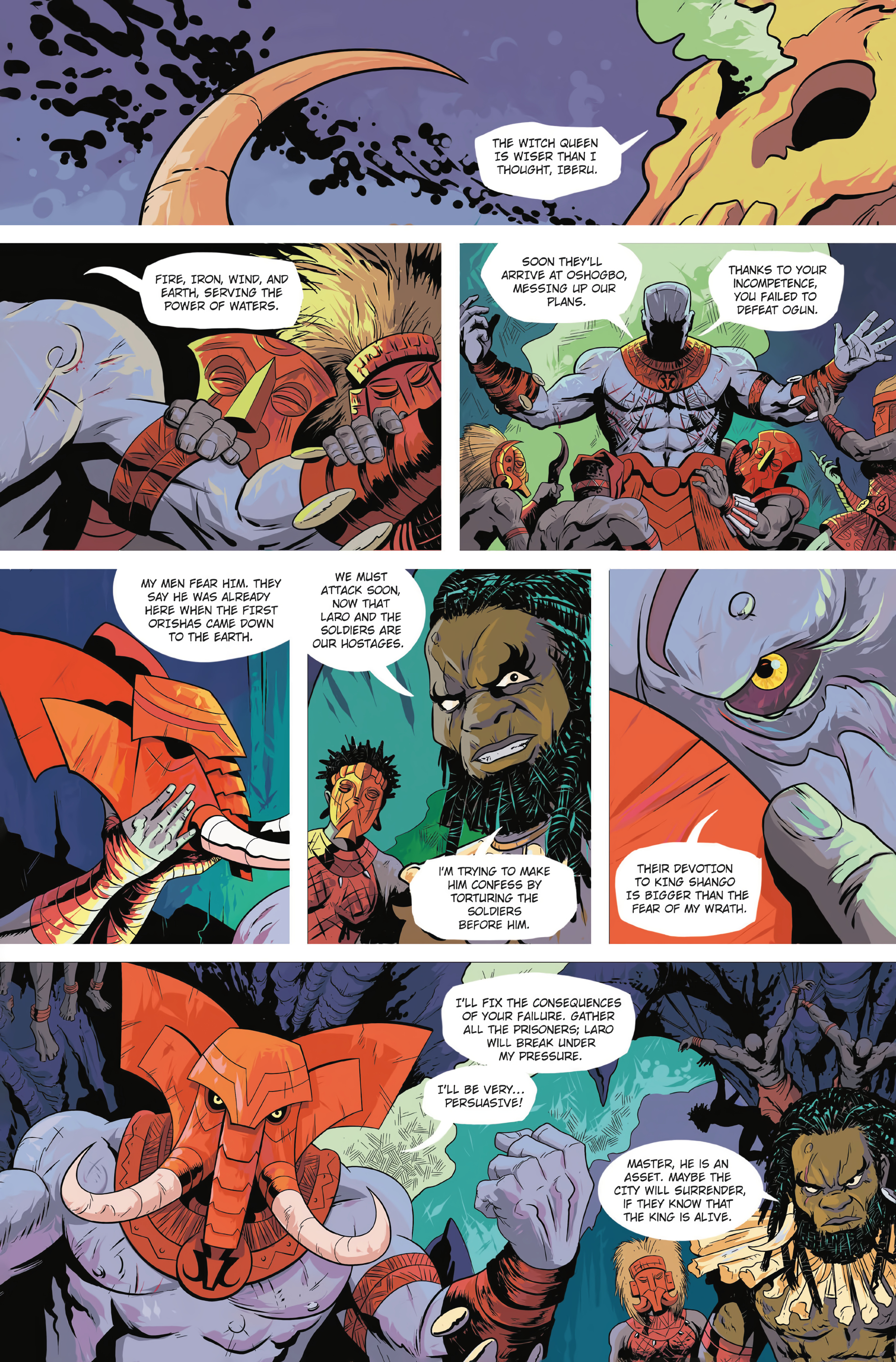 Read online Tales of the Orishas comic -  Issue # TPB - 41