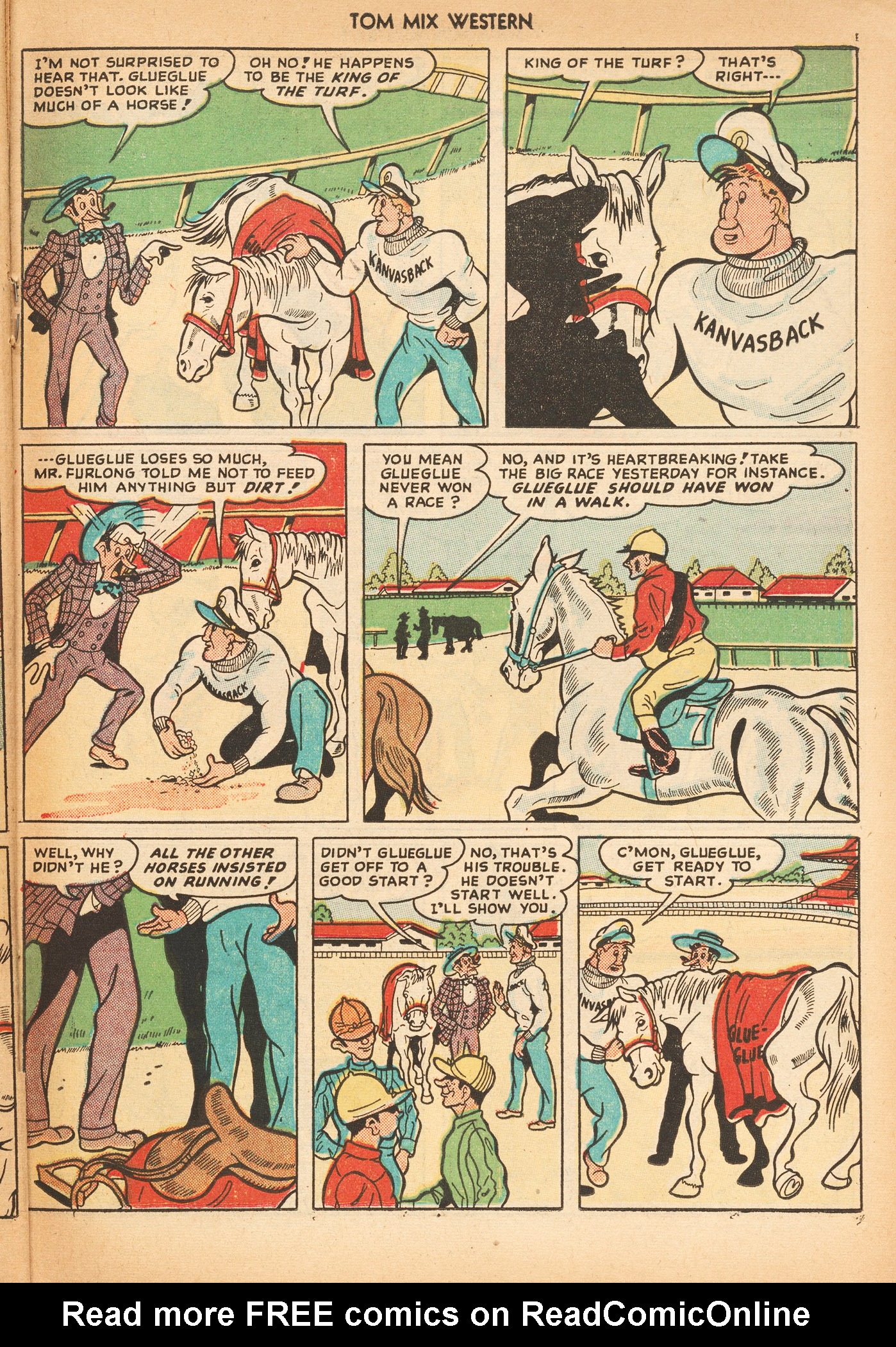 Read online Tom Mix Western (1948) comic -  Issue #15 - 39
