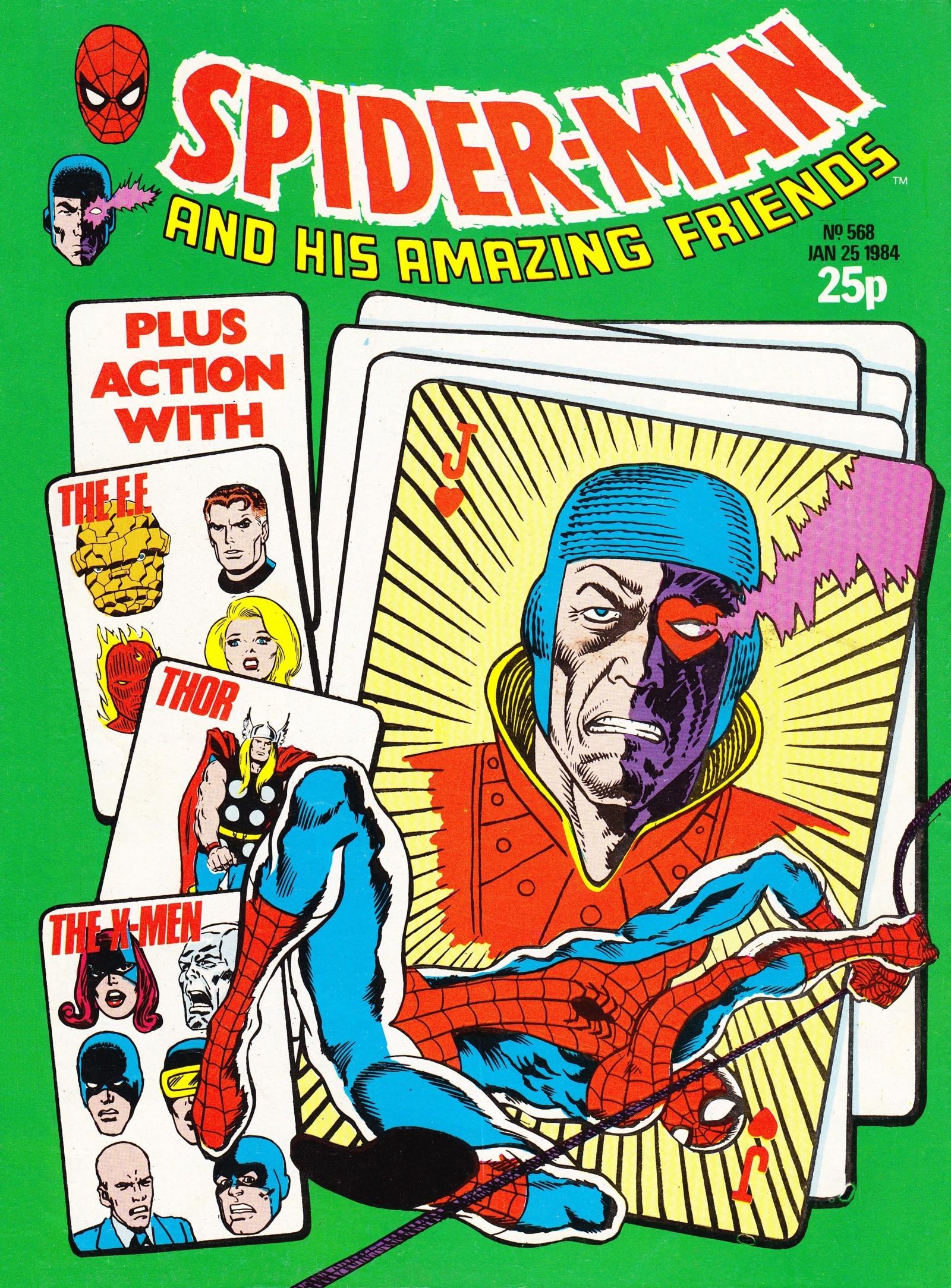 Read online Spider-Man and his Amazing Friends (1983) comic -  Issue #568 - 1