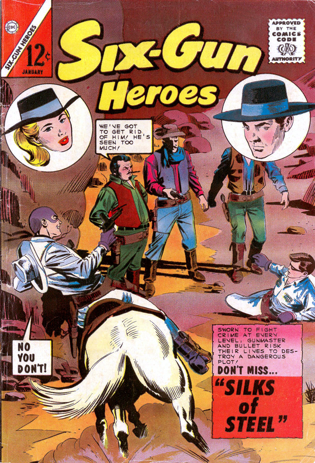 Read online Six-Gun Heroes comic -  Issue #82 - 1