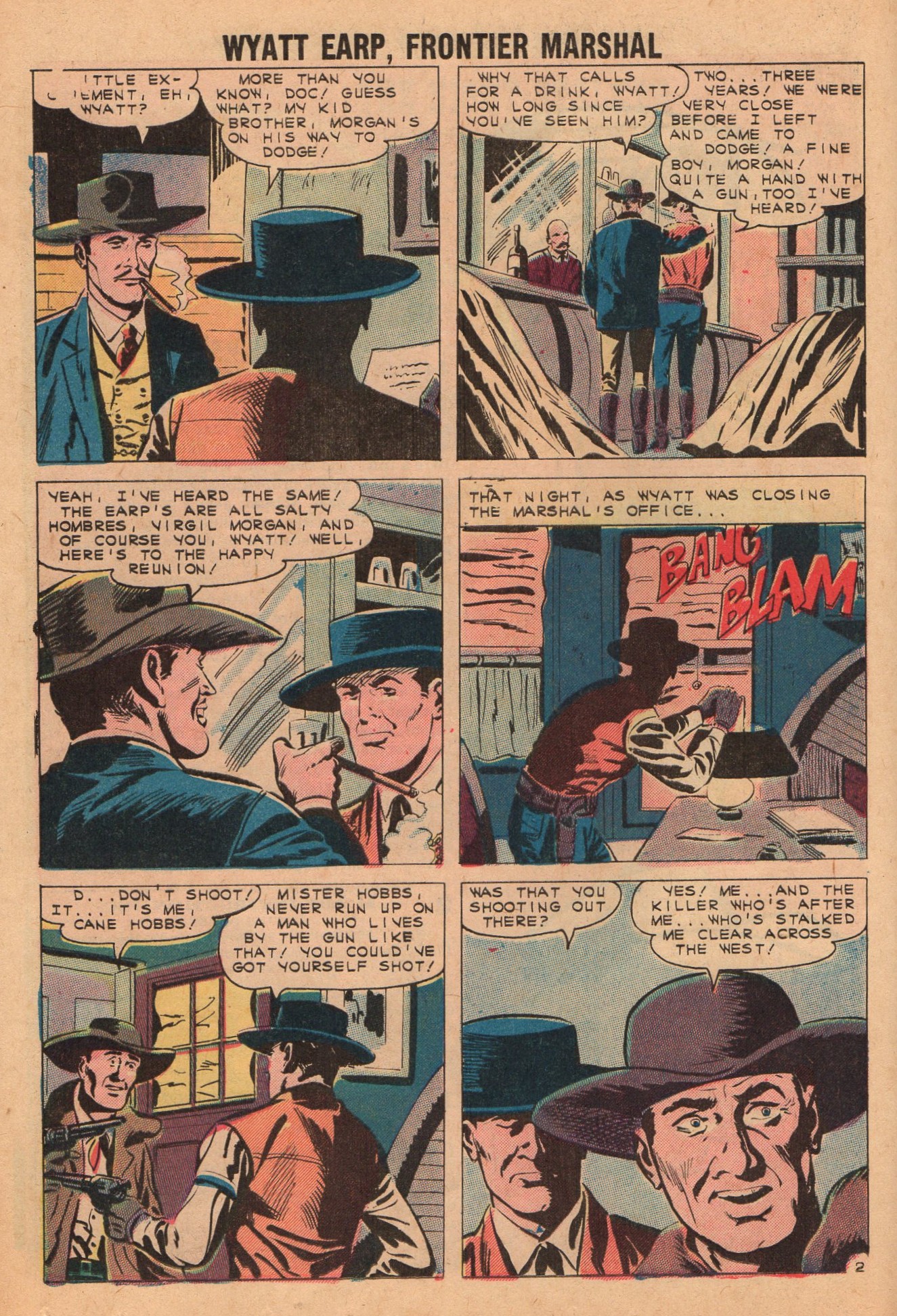 Read online Wyatt Earp Frontier Marshal comic -  Issue #38 - 16