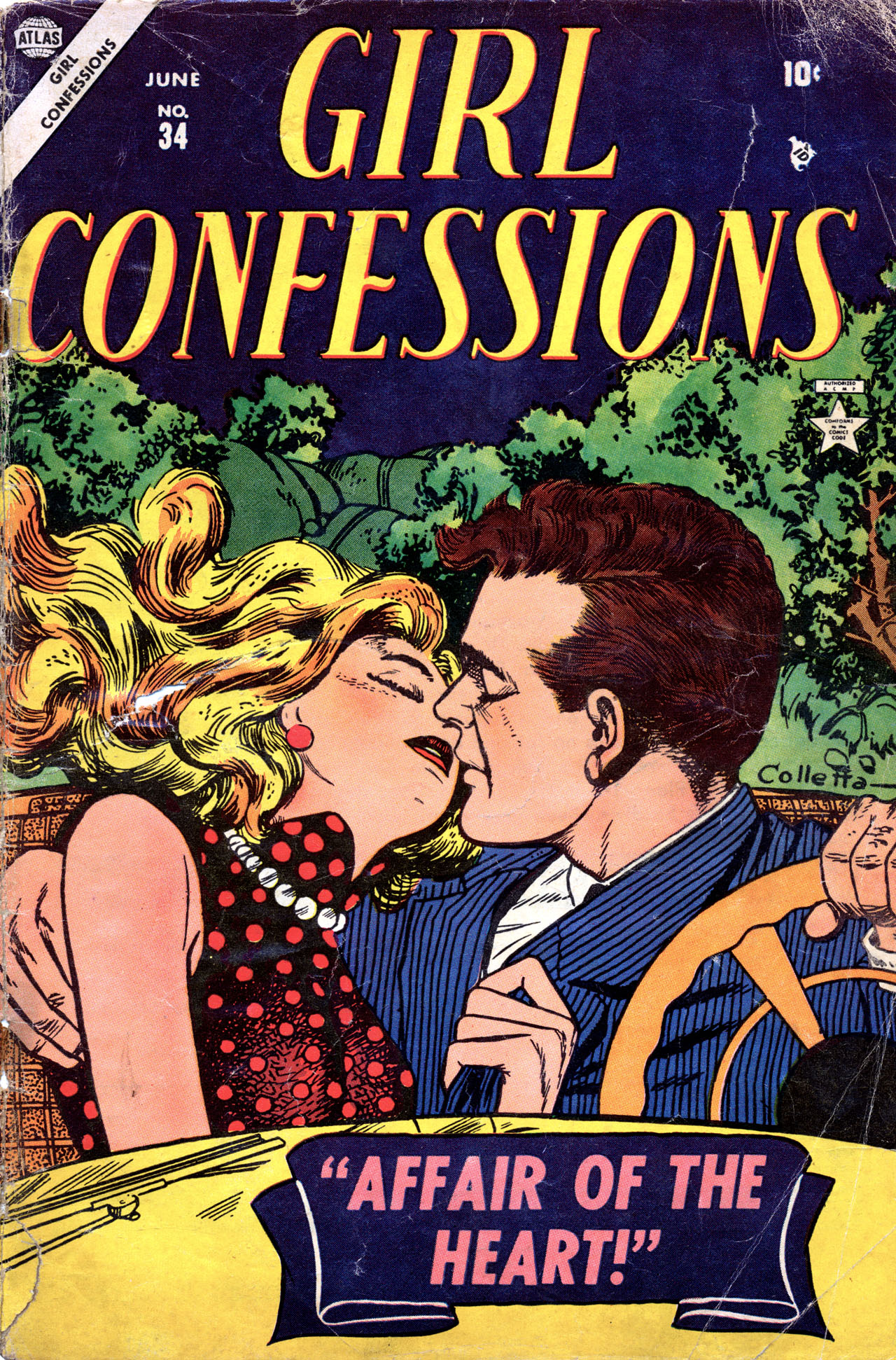 Read online Girl Confessions comic -  Issue #34 - 1