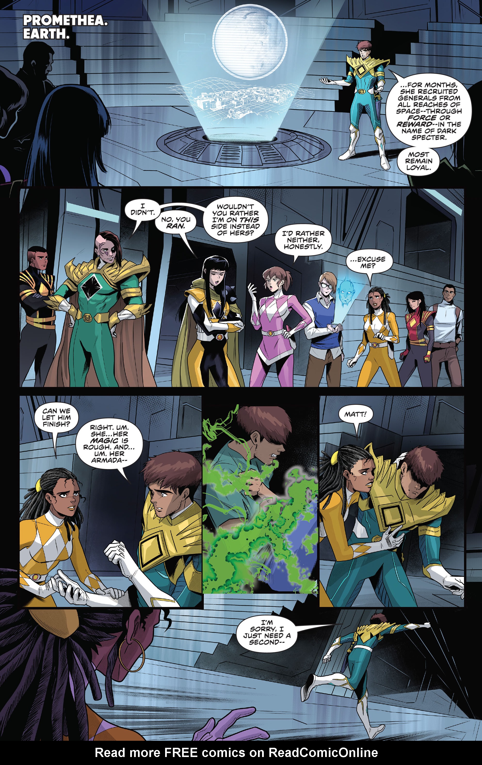 Read online Mighty Morphin Power Rangers comic -  Issue #115 - 6