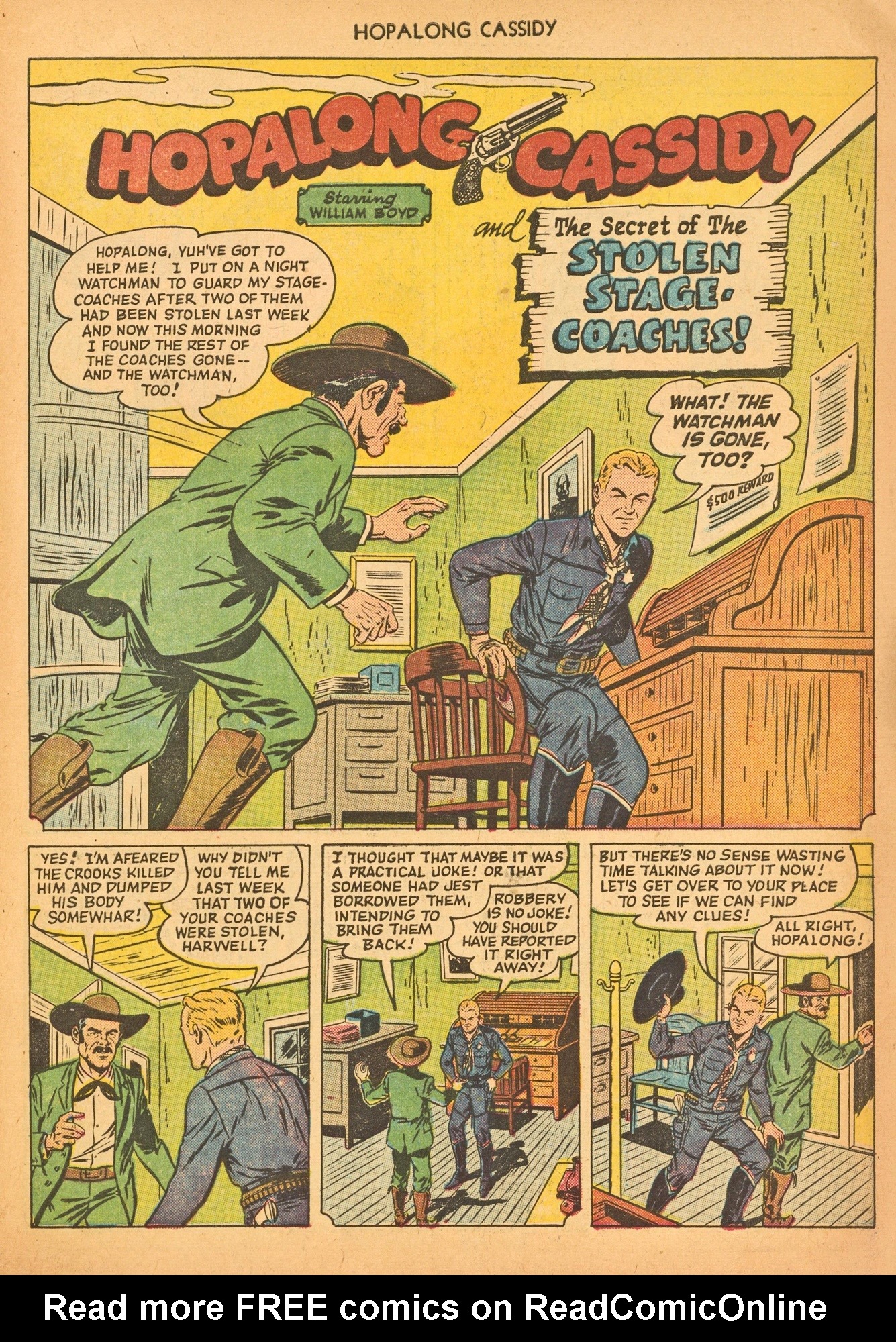 Read online Hopalong Cassidy comic -  Issue #66 - 27