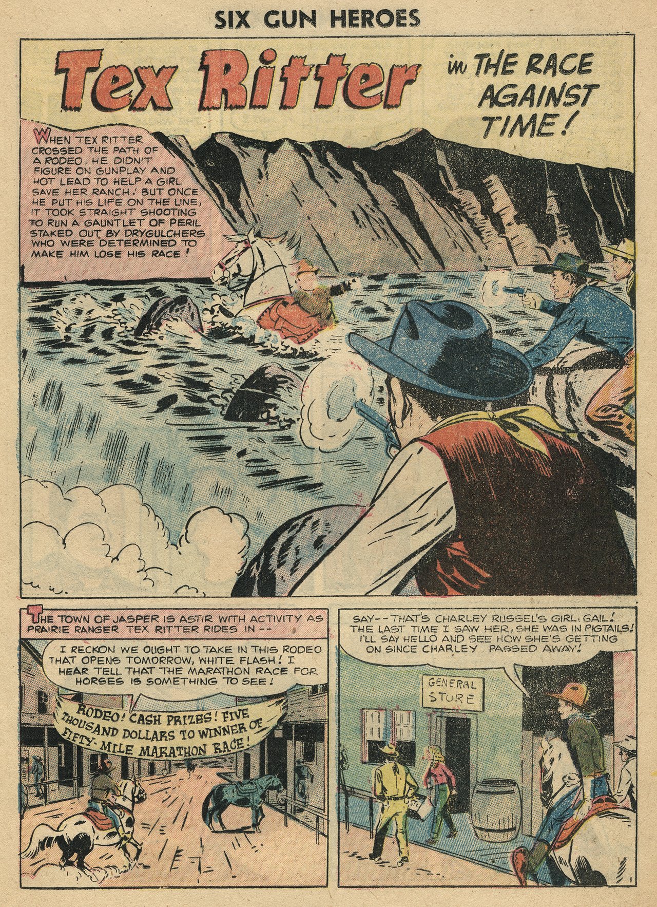 Read online Six-Gun Heroes comic -  Issue #37 - 25