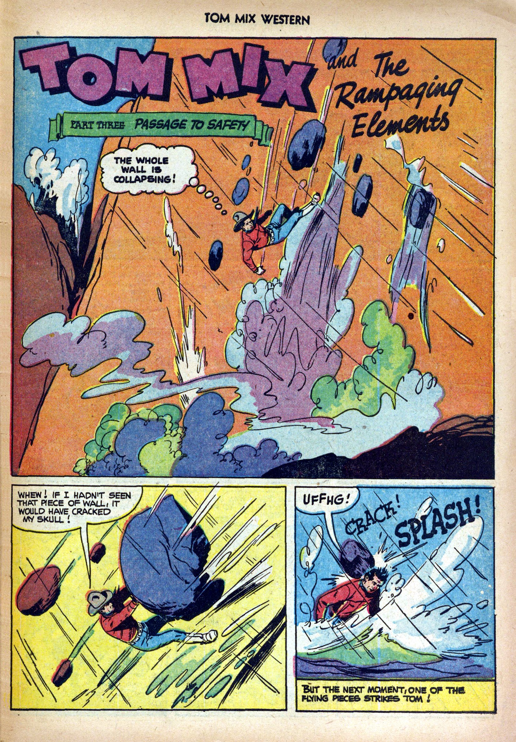 Read online Tom Mix Western (1948) comic -  Issue #48 - 27