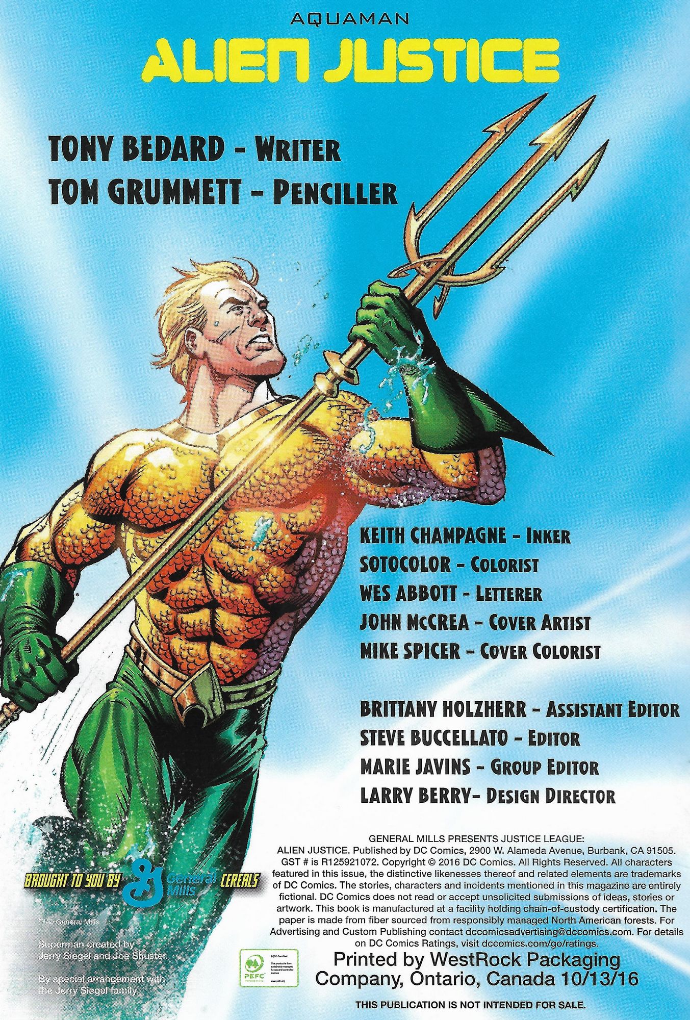 Read online General Mills Presents: Justice League (2016) comic -  Issue #4 - 2