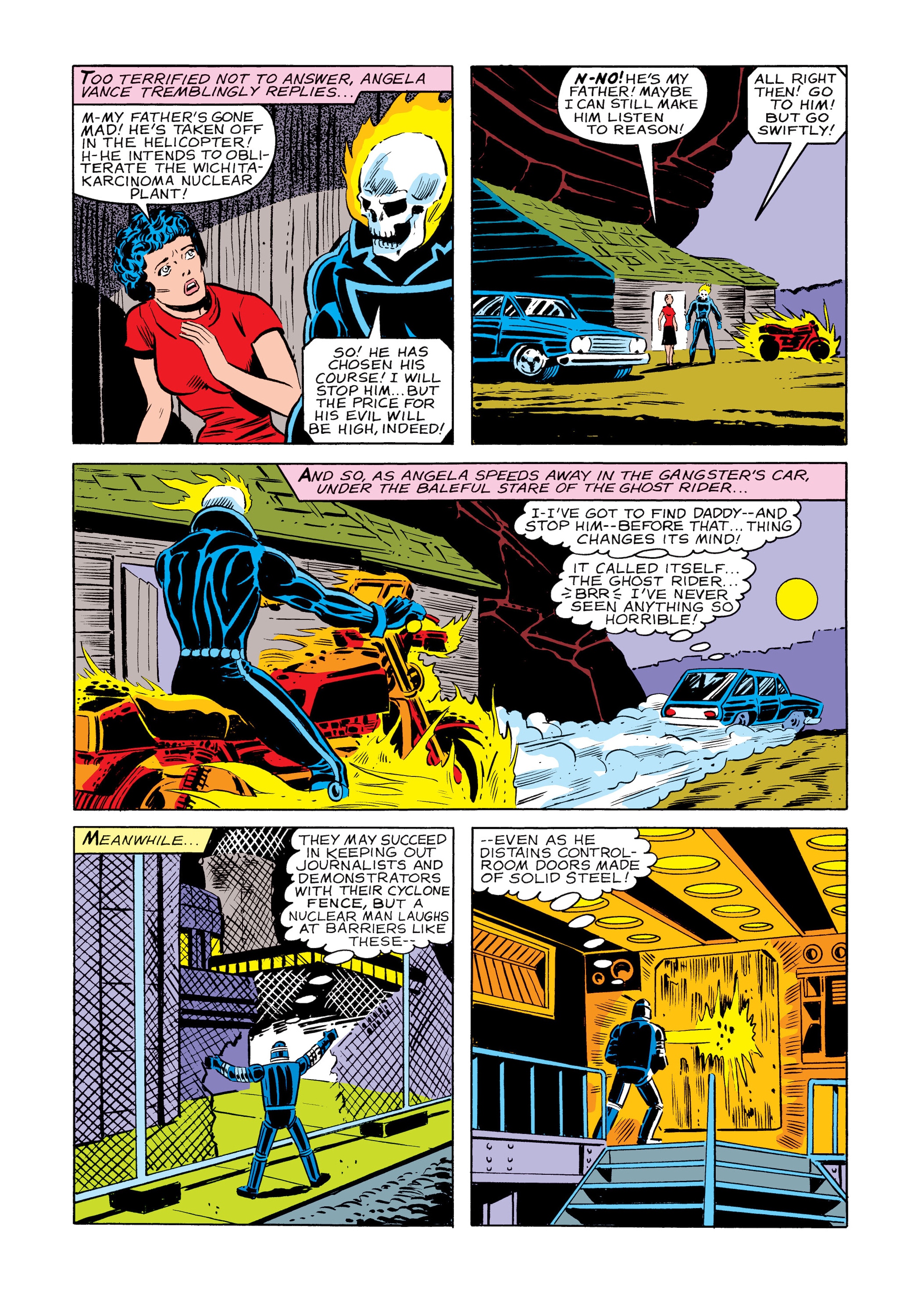 Read online Marvel Masterworks: Ghost Rider comic -  Issue # TPB 4 (Part 1) - 93