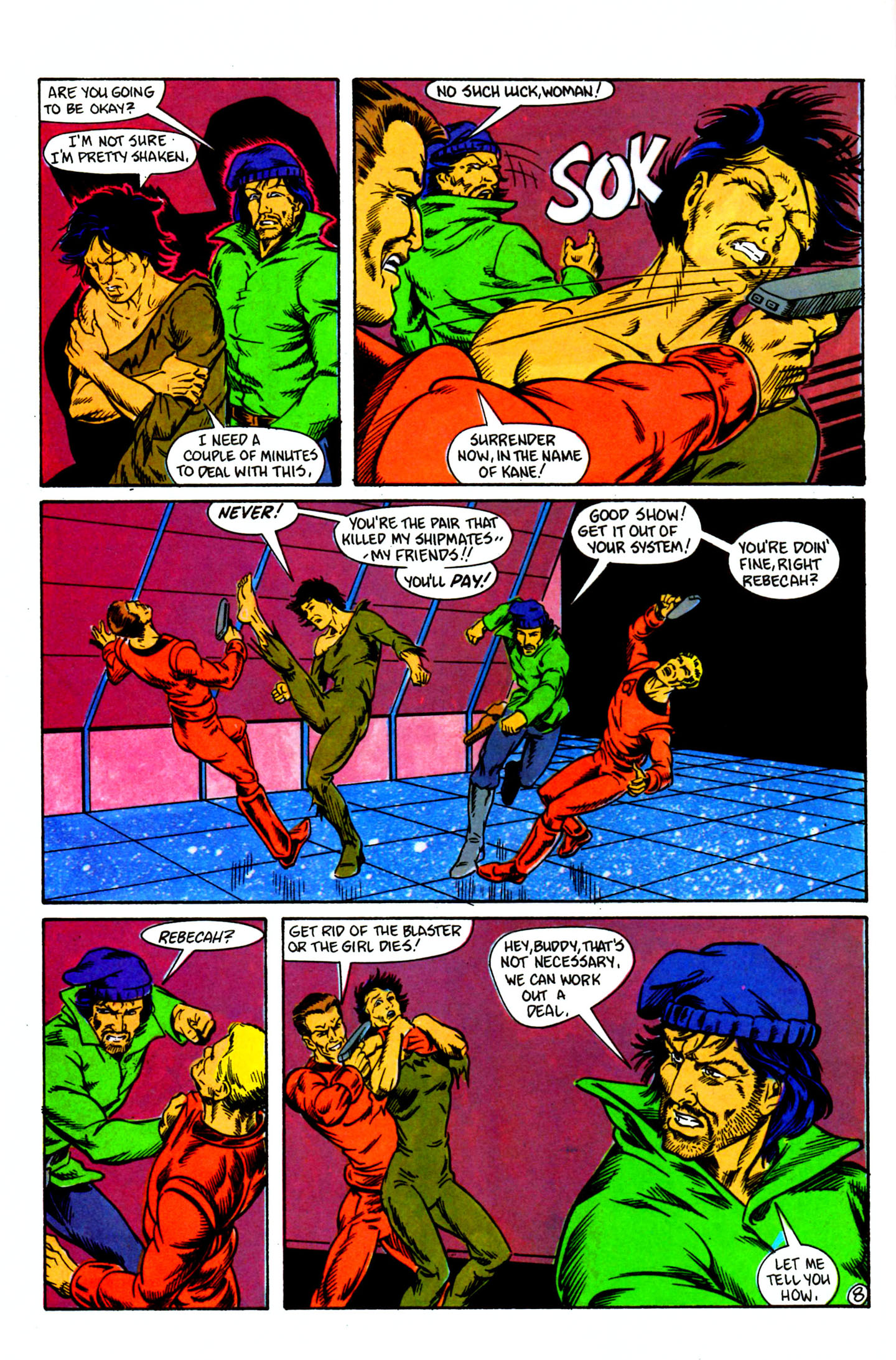 Read online Dai Kamikaze! comic -  Issue #9 - 10