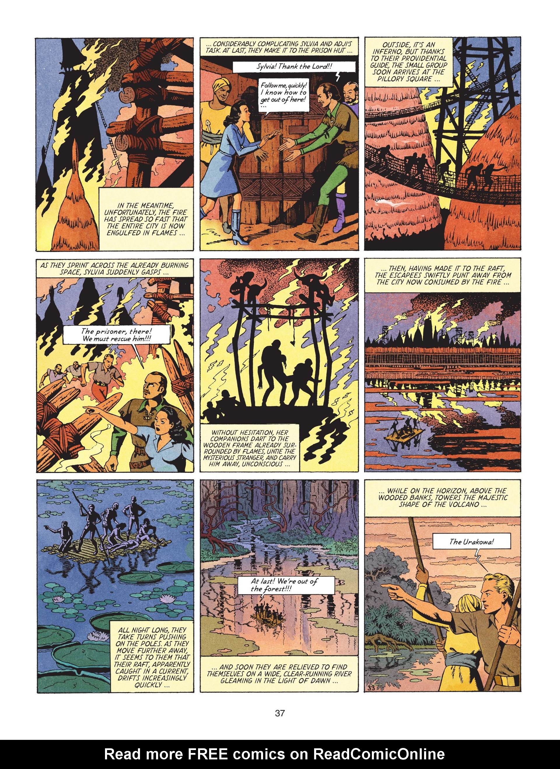 Read online Before Blake & Mortimer comic -  Issue #1 - 38