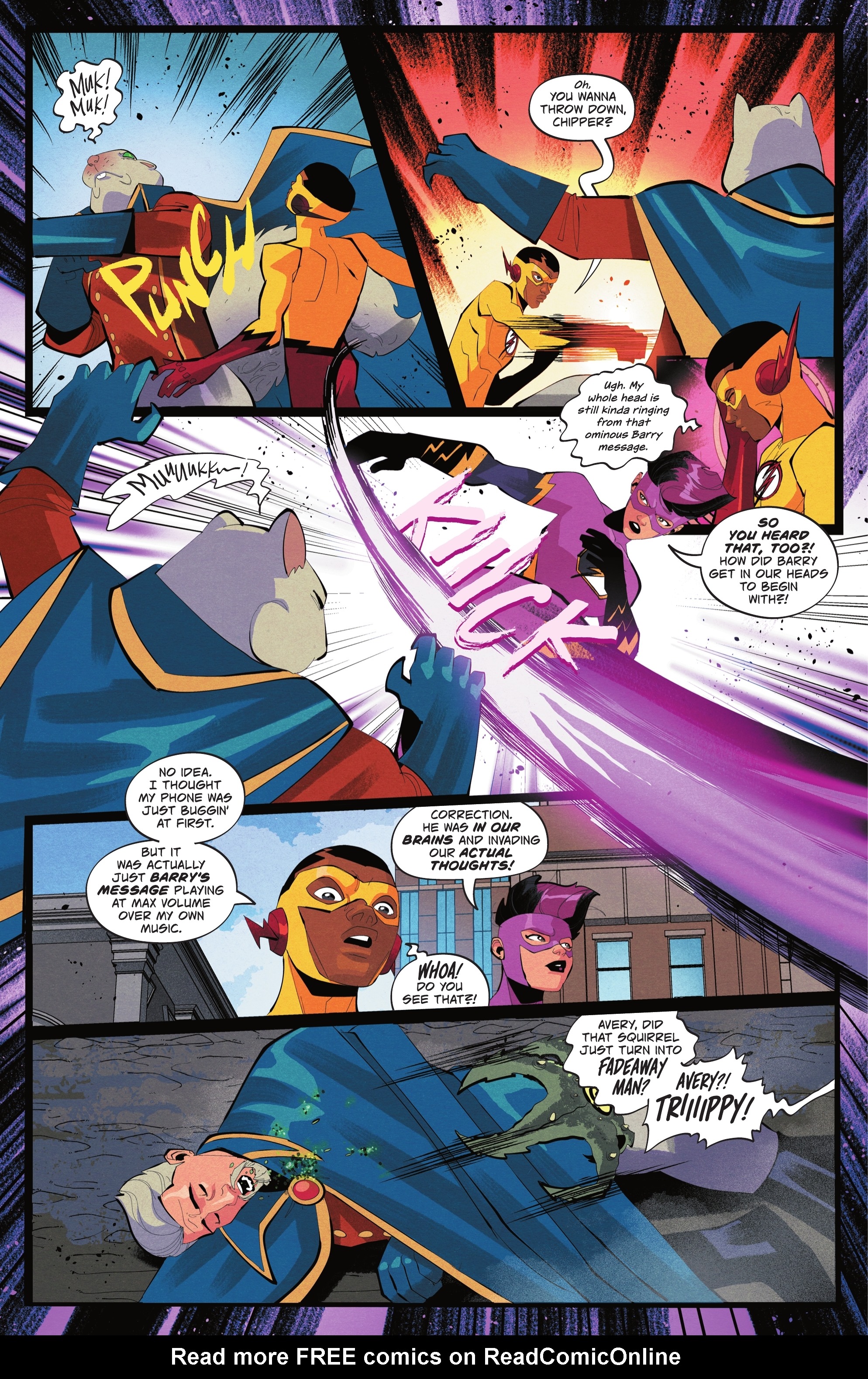 Read online Titans: Beast World Tour: Central City comic -  Issue # Full - 13