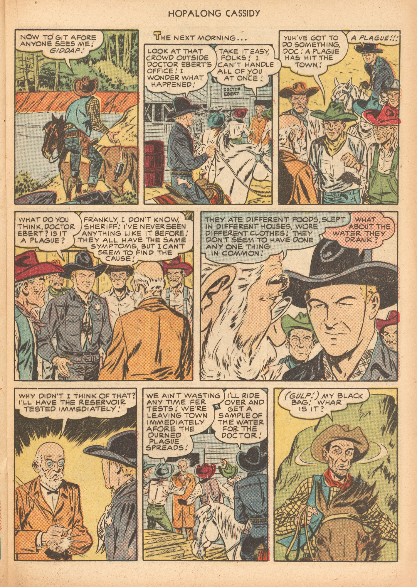 Read online Hopalong Cassidy comic -  Issue #58 - 21