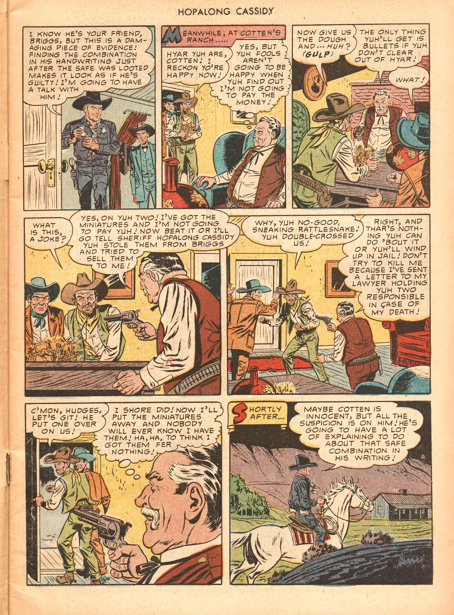 Read online Hopalong Cassidy comic -  Issue #47 - 7