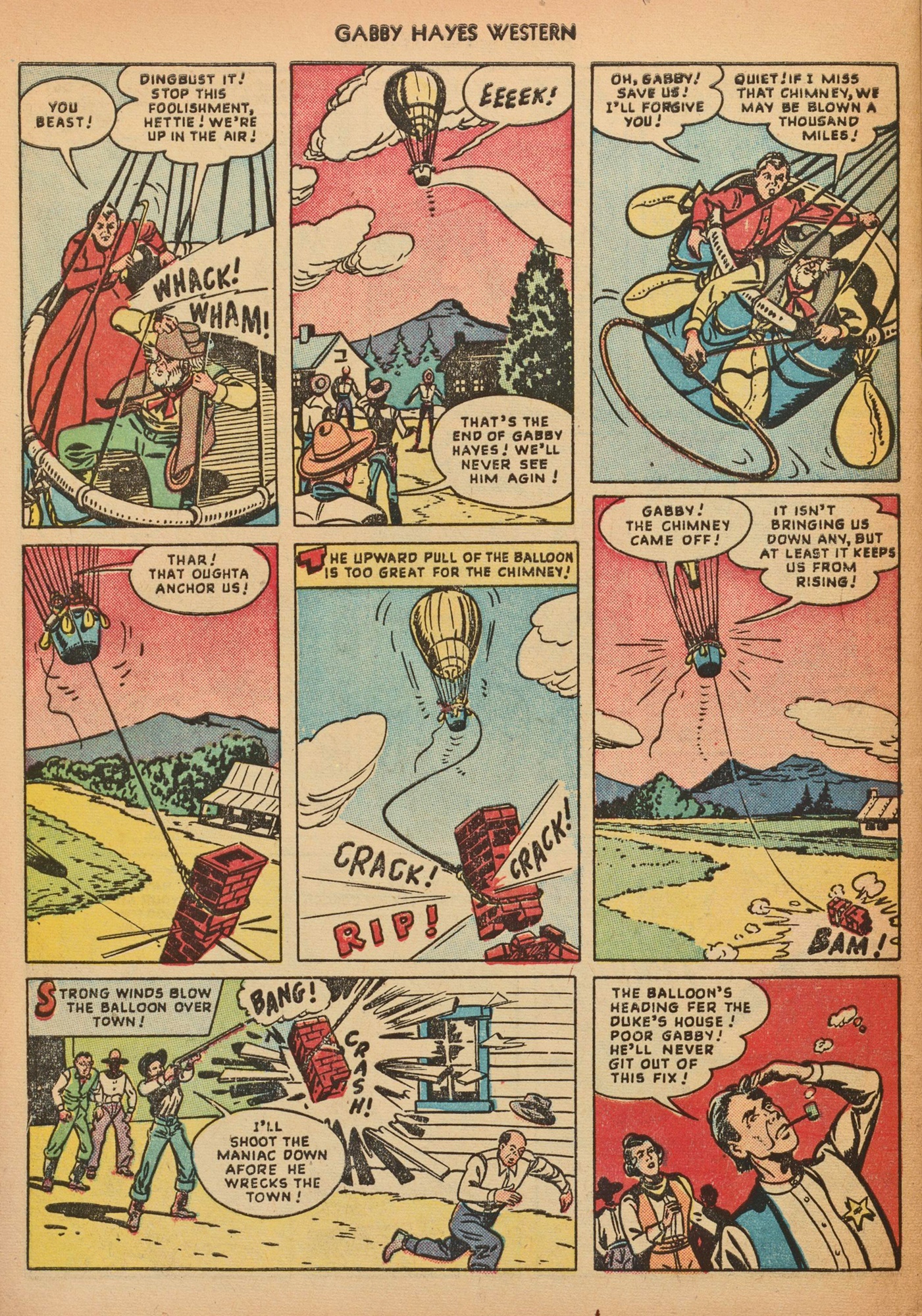 Read online Gabby Hayes Western comic -  Issue #8 - 32