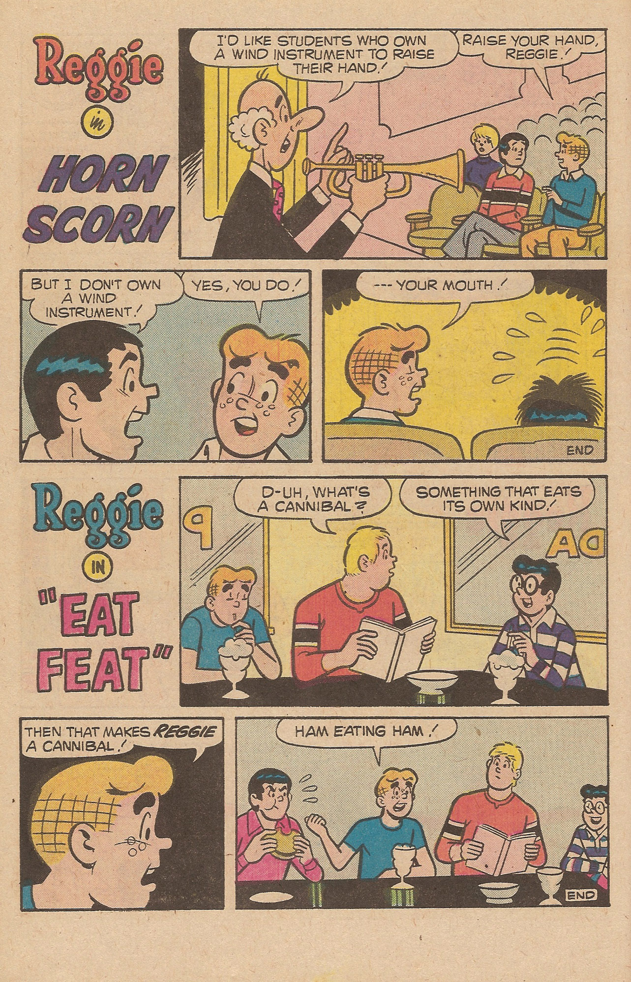 Read online Reggie's Wise Guy Jokes comic -  Issue #42 - 6
