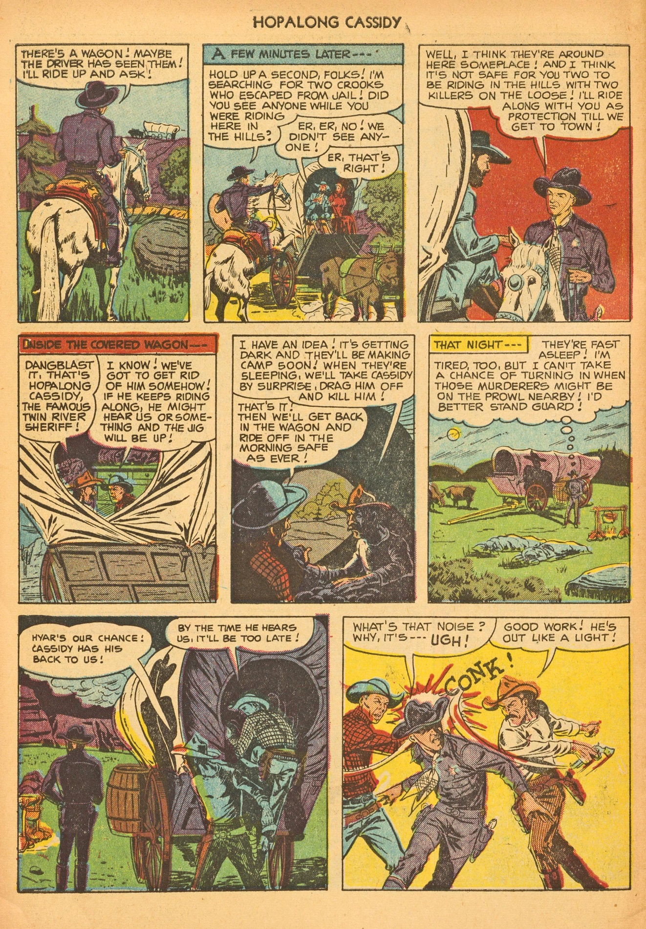Read online Hopalong Cassidy comic -  Issue #61 - 30