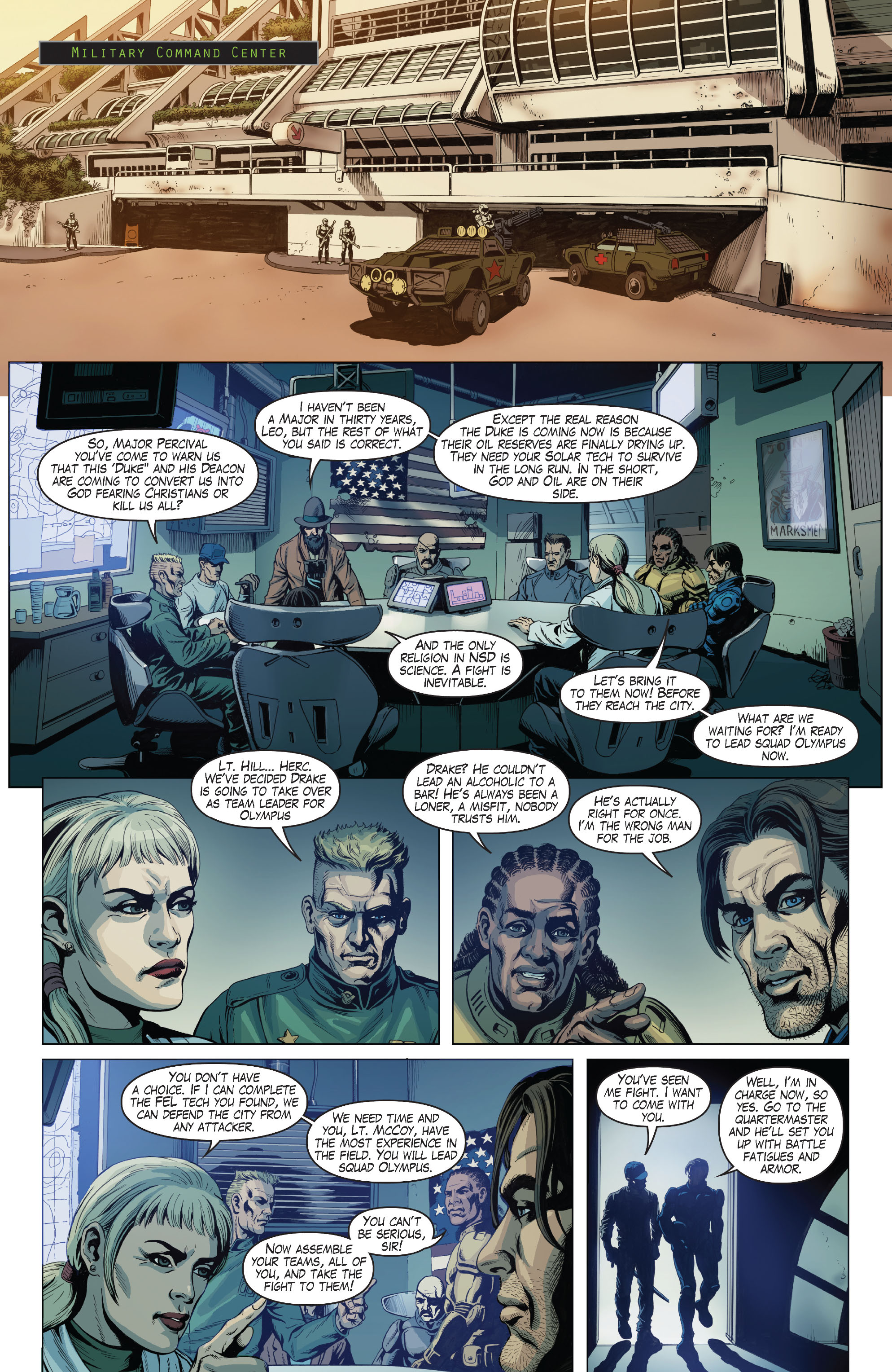 Read online Marksmen comic -  Issue #1 - 30