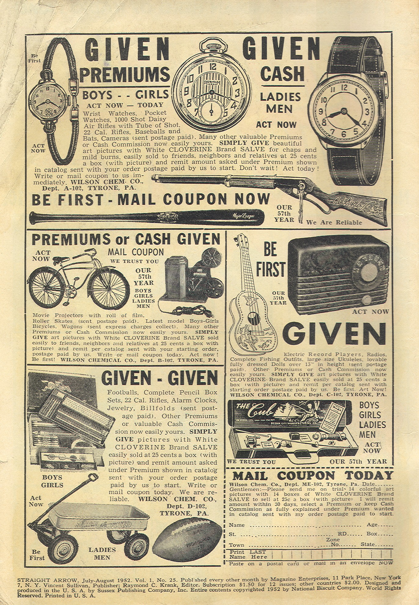 Read online Straight Arrow comic -  Issue #25 - 2