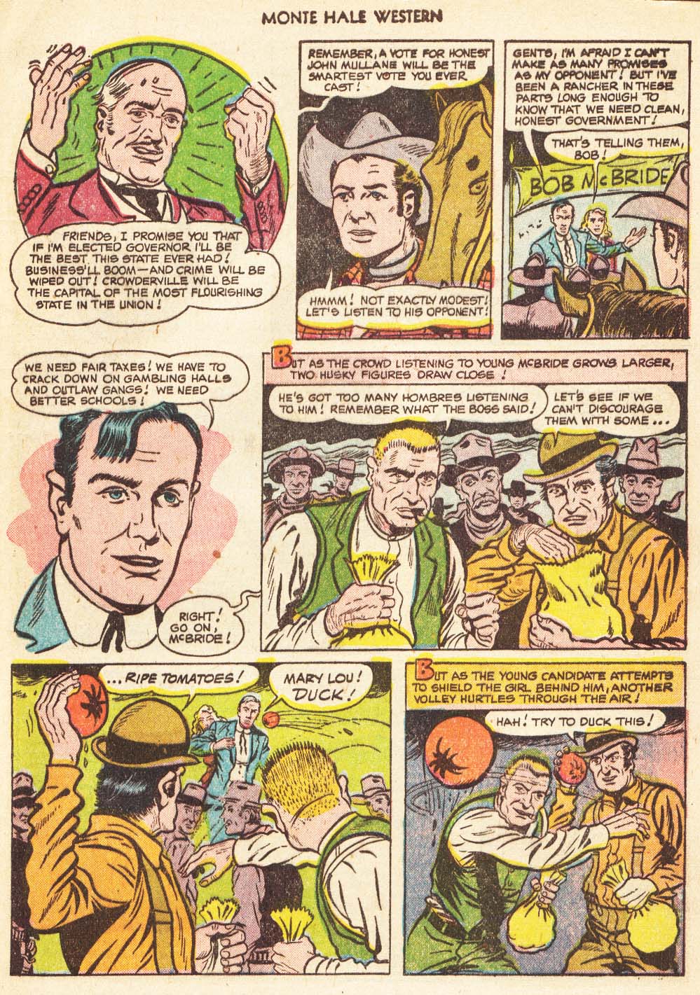 Read online Monte Hale Western comic -  Issue #56 - 4