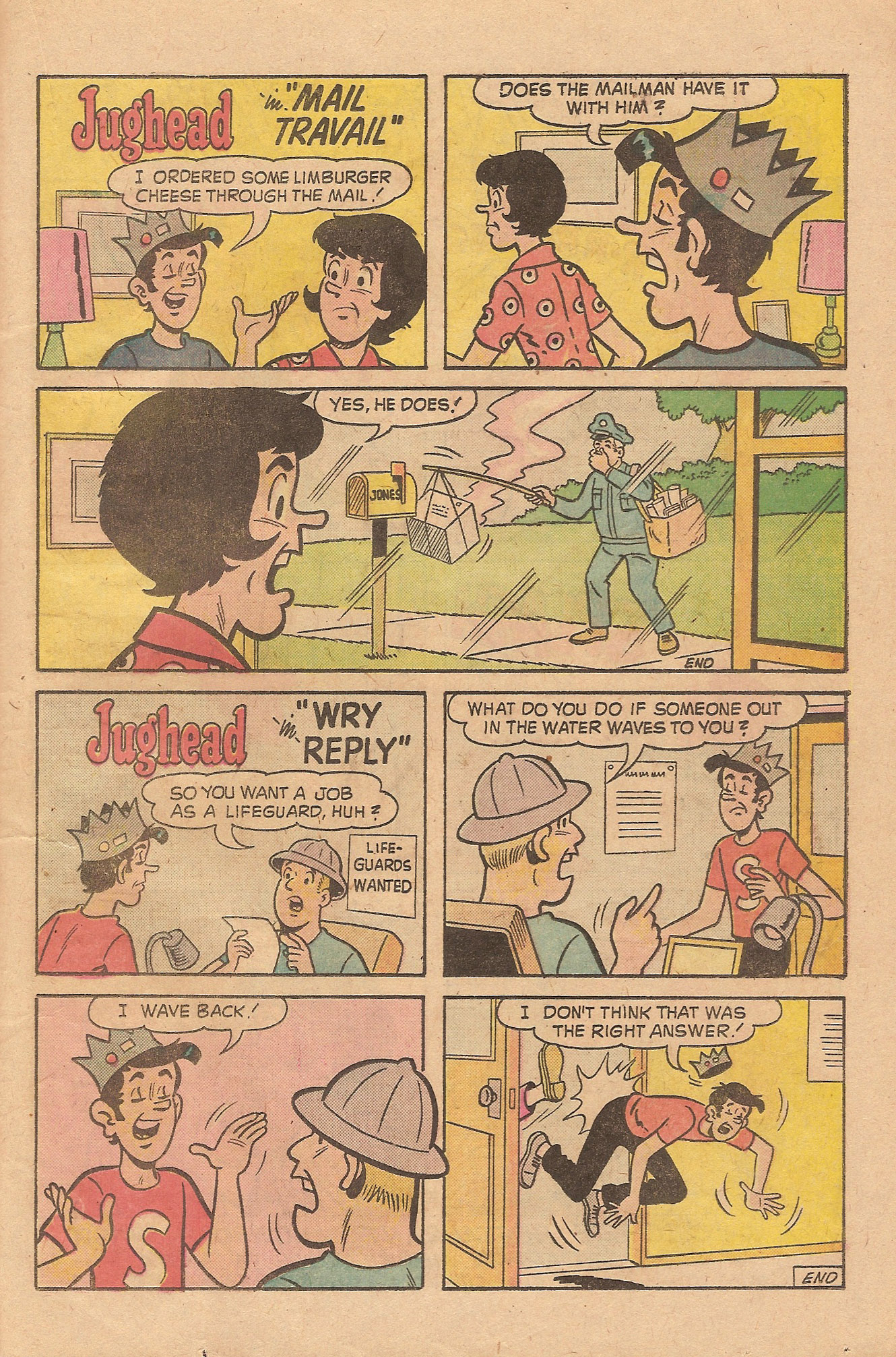 Read online Jughead's Jokes comic -  Issue #40 - 22