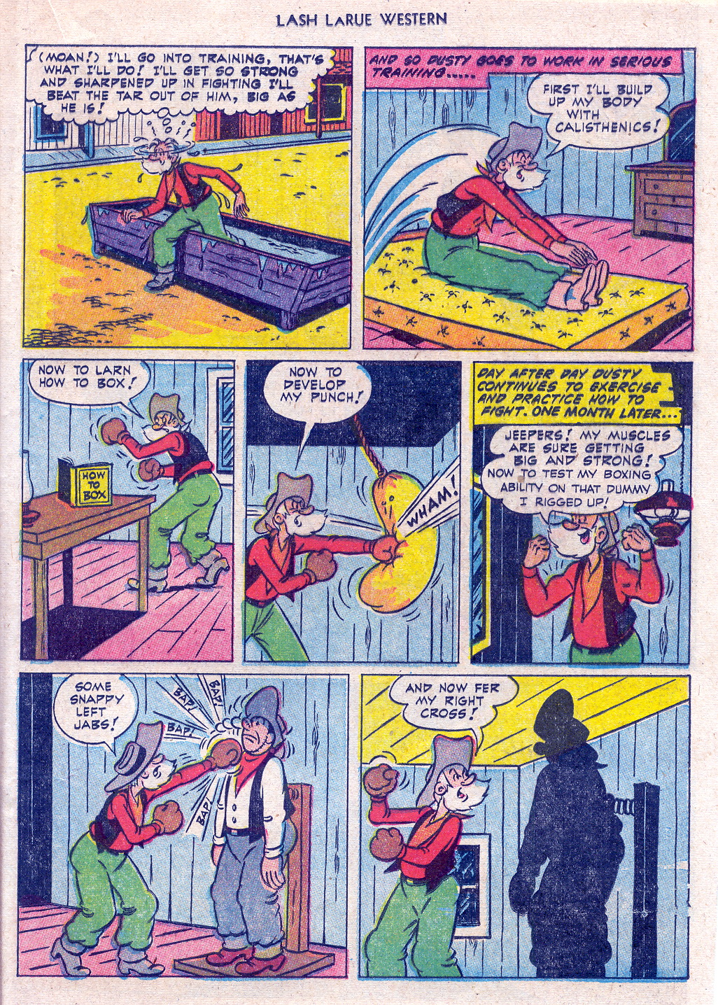 Read online Lash Larue Western (1949) comic -  Issue #45 - 21