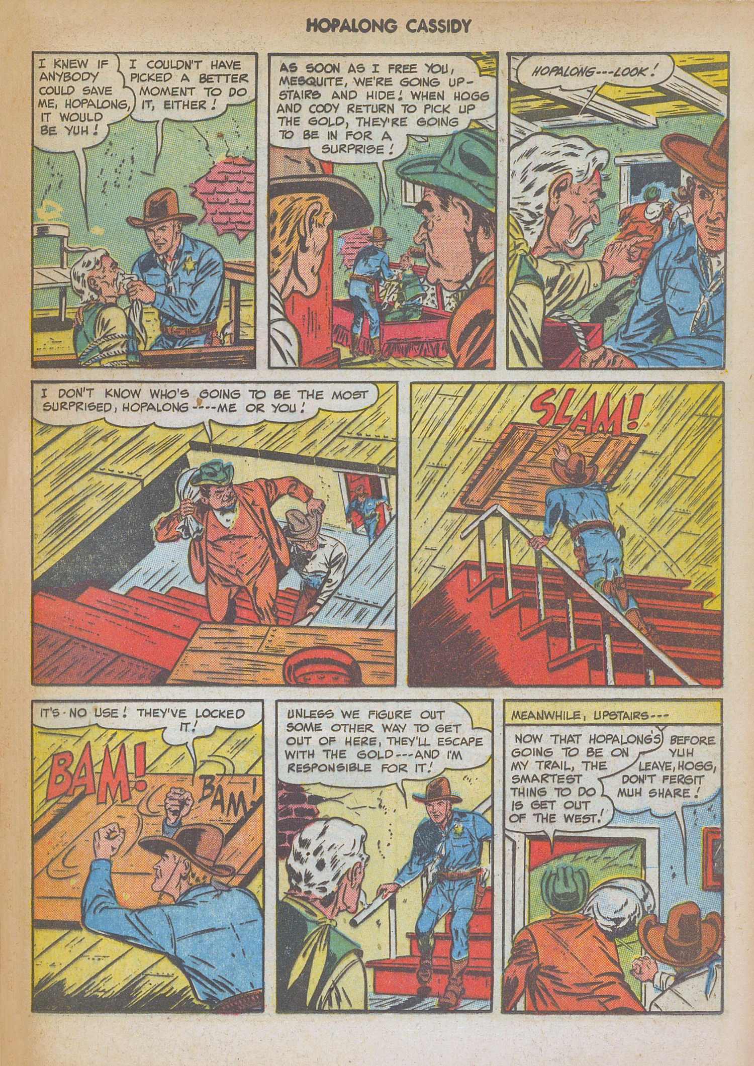 Read online Hopalong Cassidy comic -  Issue #32 - 21