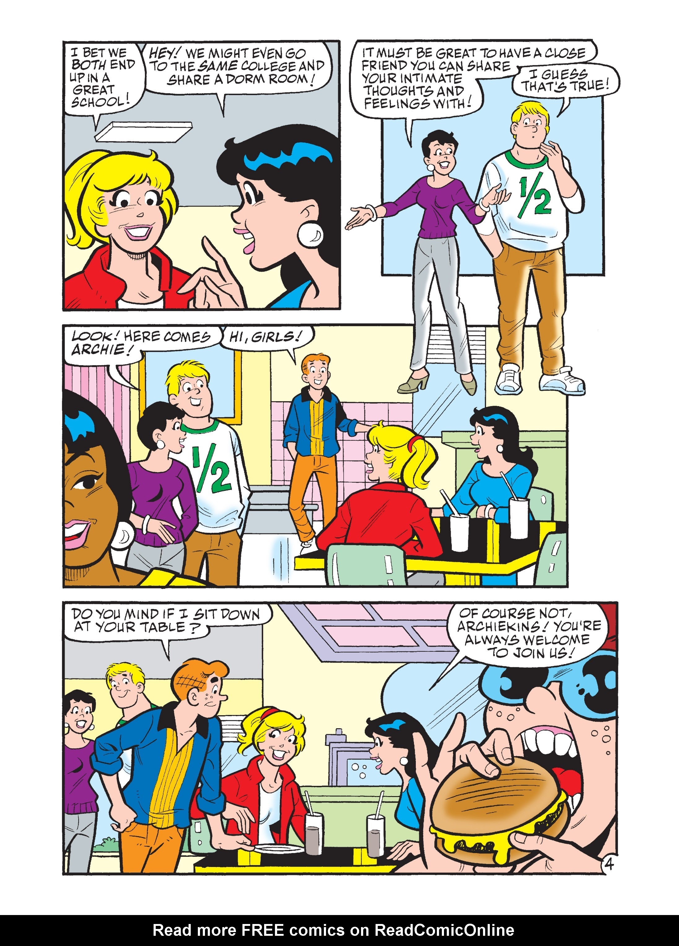 Read online Betty & Veronica Friends Double Digest comic -  Issue #233 - 146