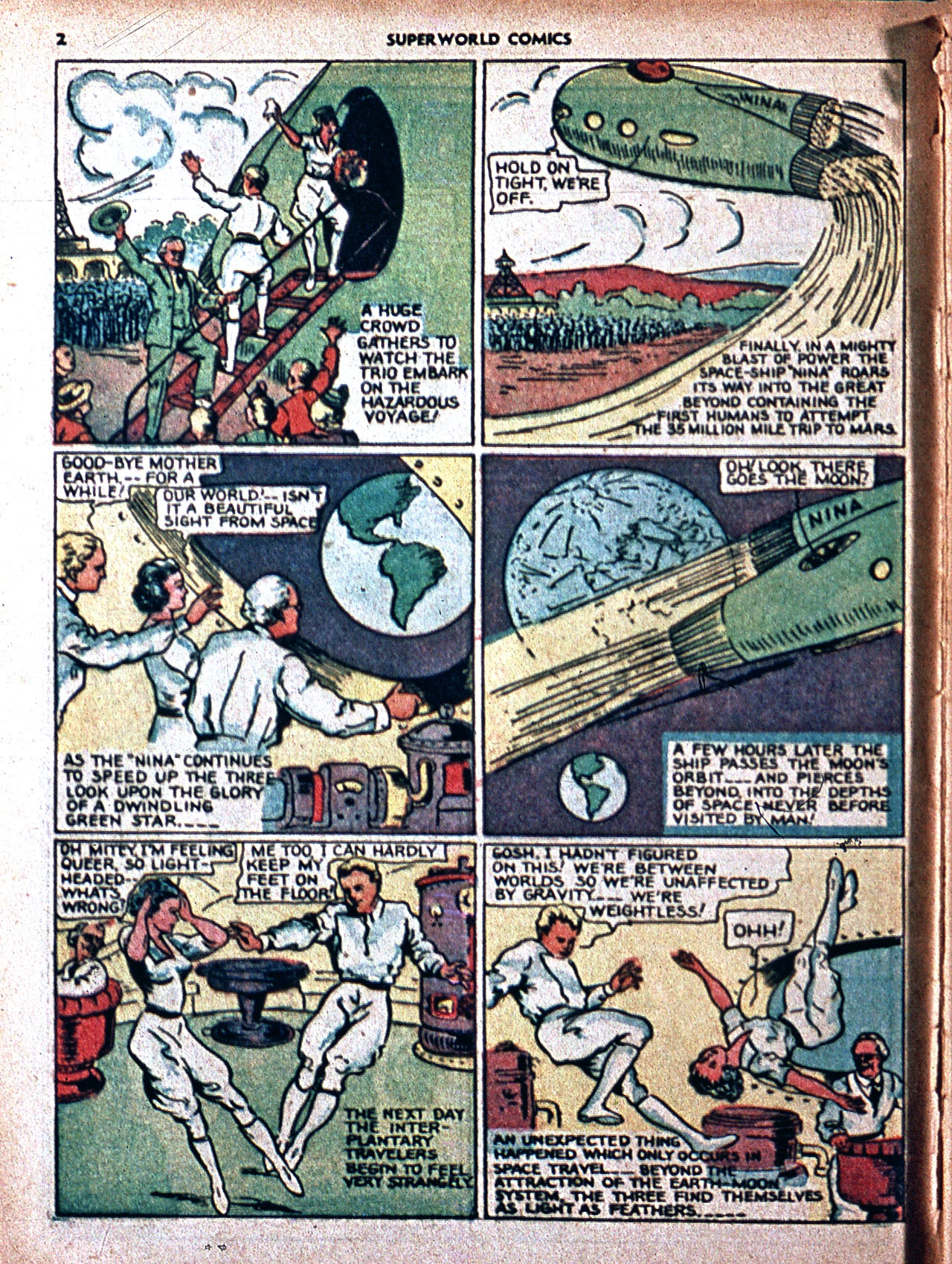 Read online Superworld Comics comic -  Issue #2 - 4