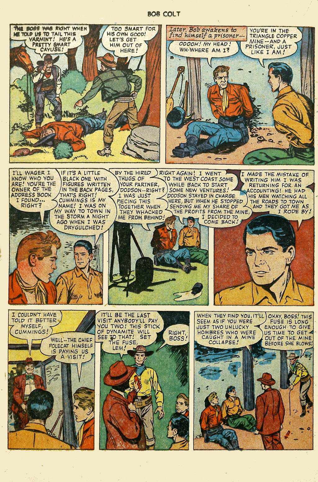 Read online Bob Colt Western comic -  Issue #2 - 20