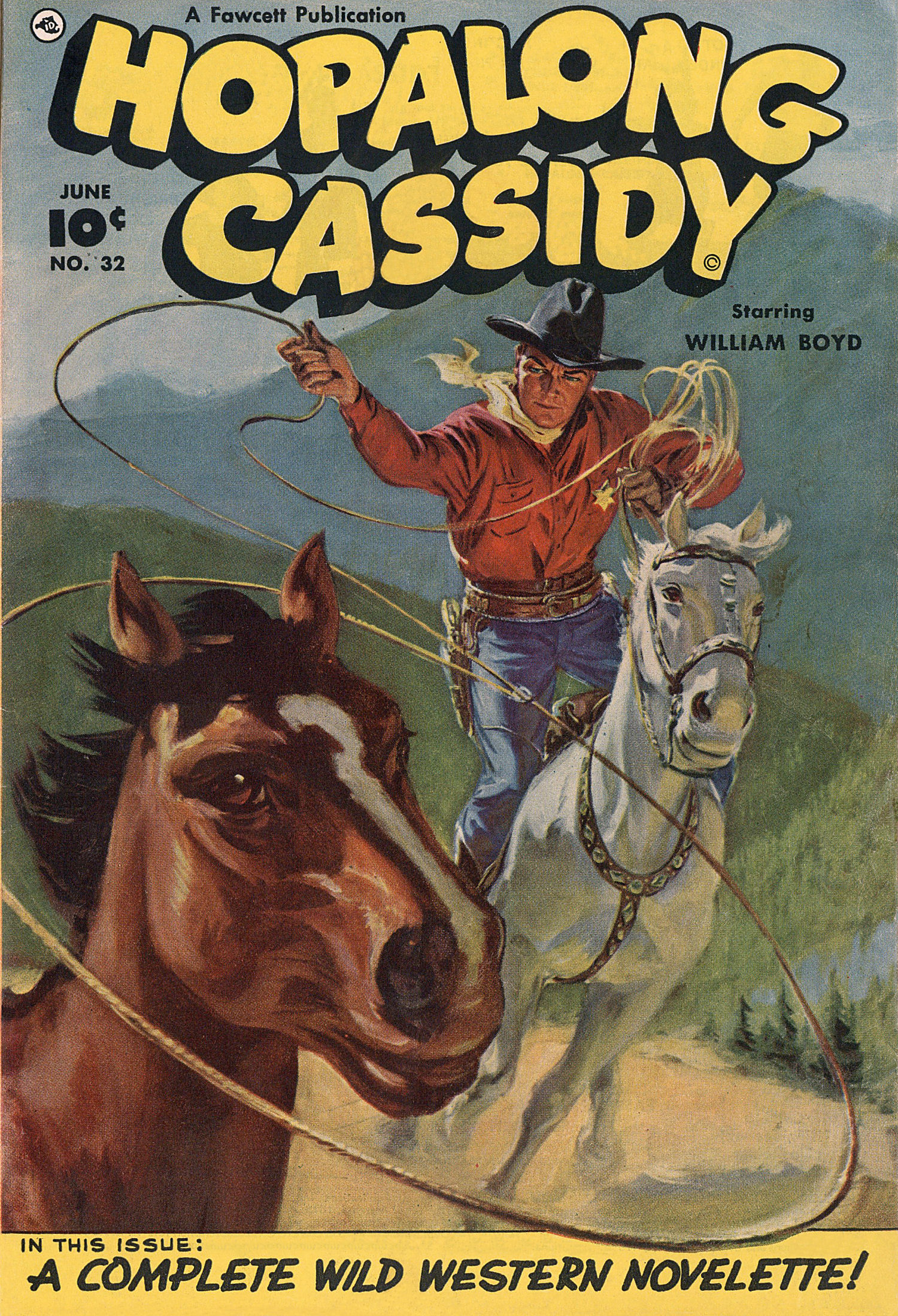 Read online Hopalong Cassidy comic -  Issue #32 - 1