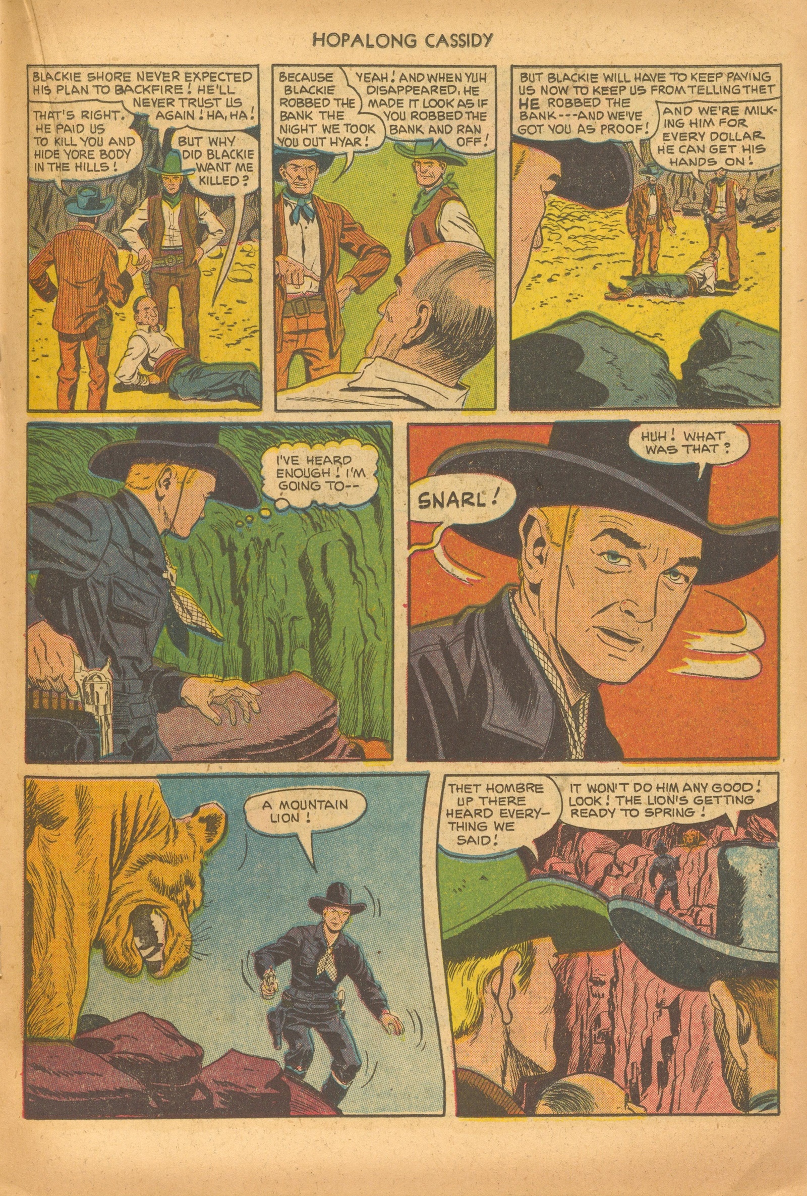 Read online Hopalong Cassidy comic -  Issue #69 - 19