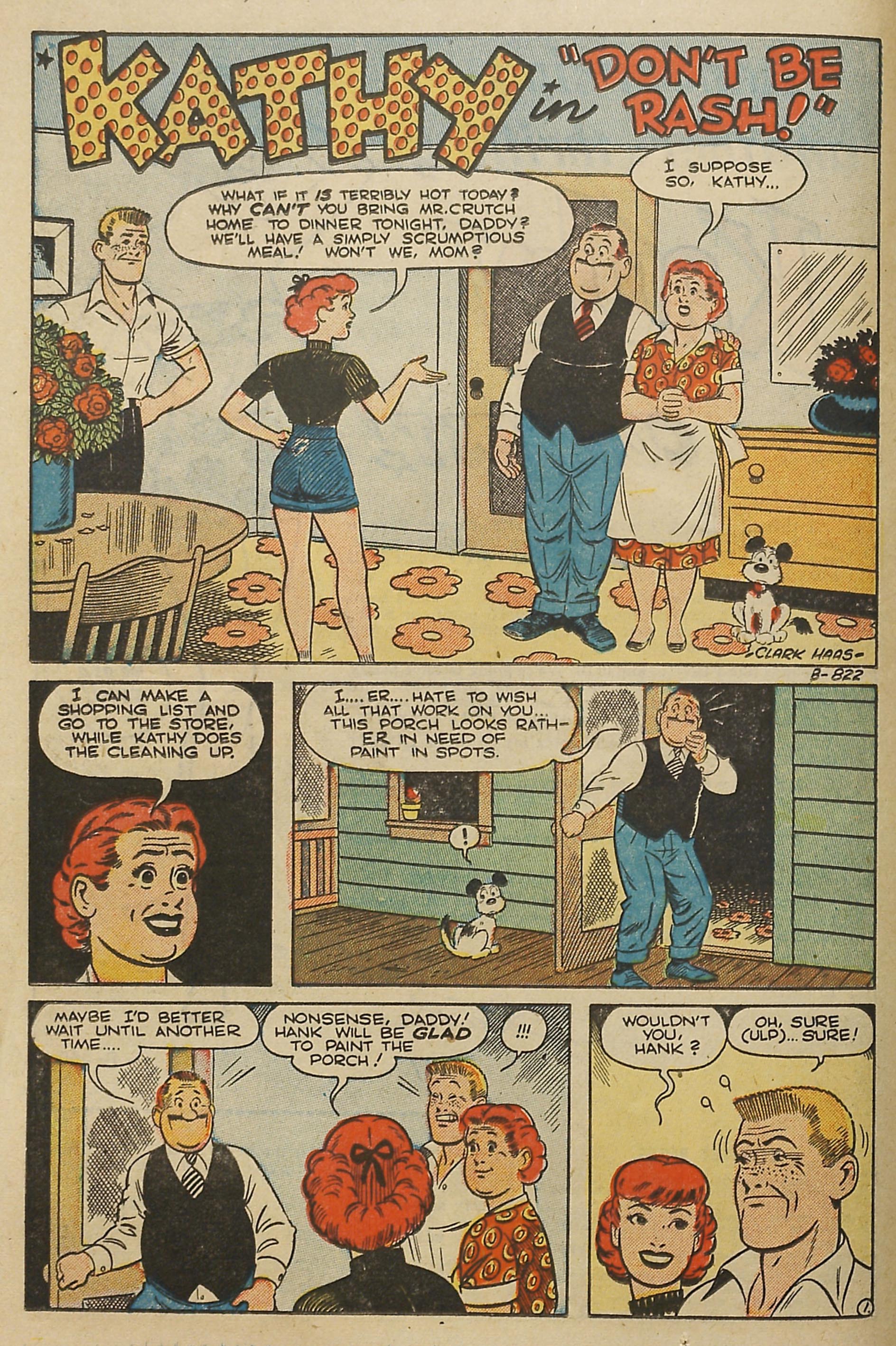 Read online Kathy (1949) comic -  Issue #5 - 12