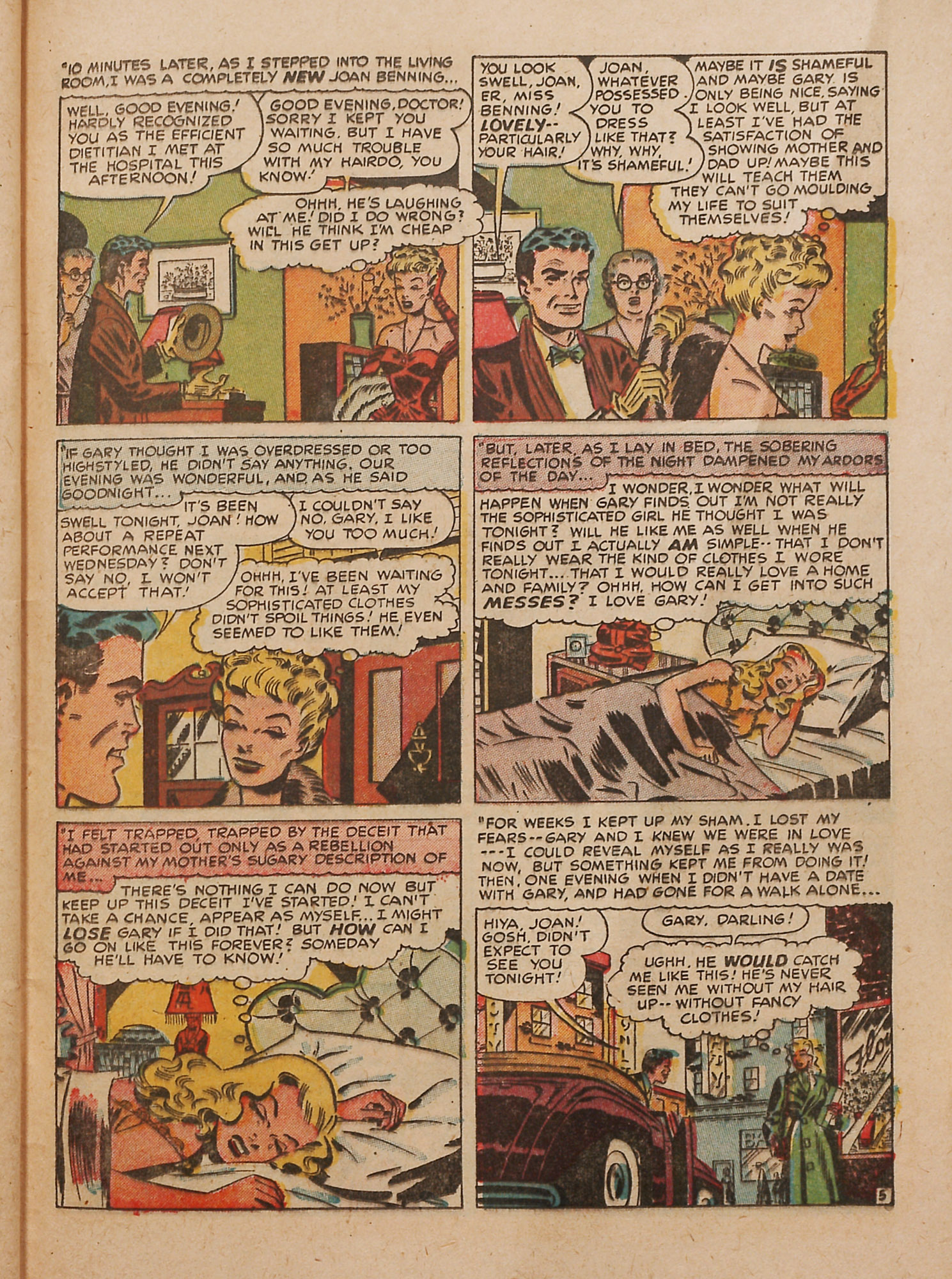 Read online Young Love (1949) comic -  Issue #2 - 45