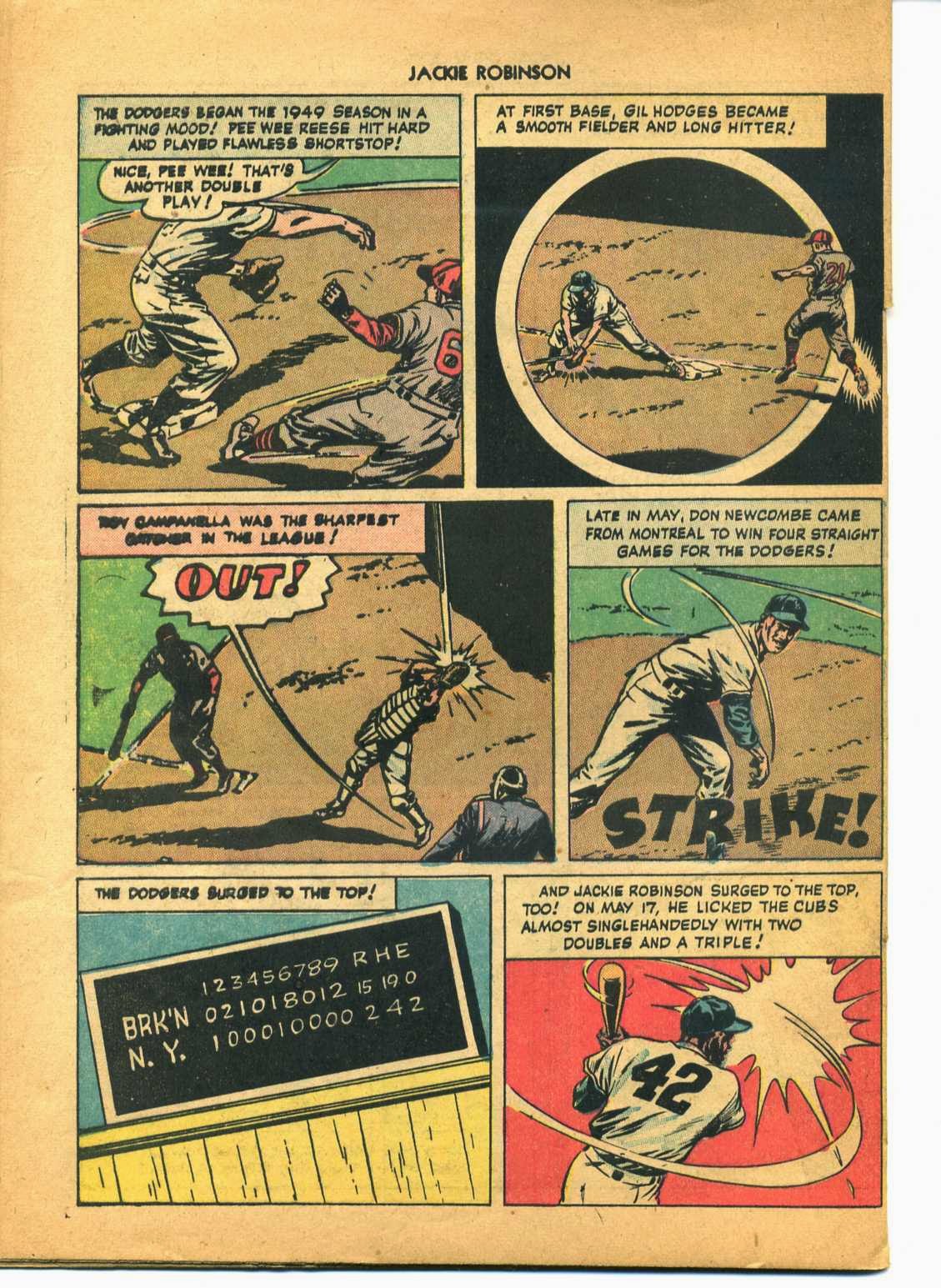 Read online Jackie Robinson comic -  Issue #1 - 33