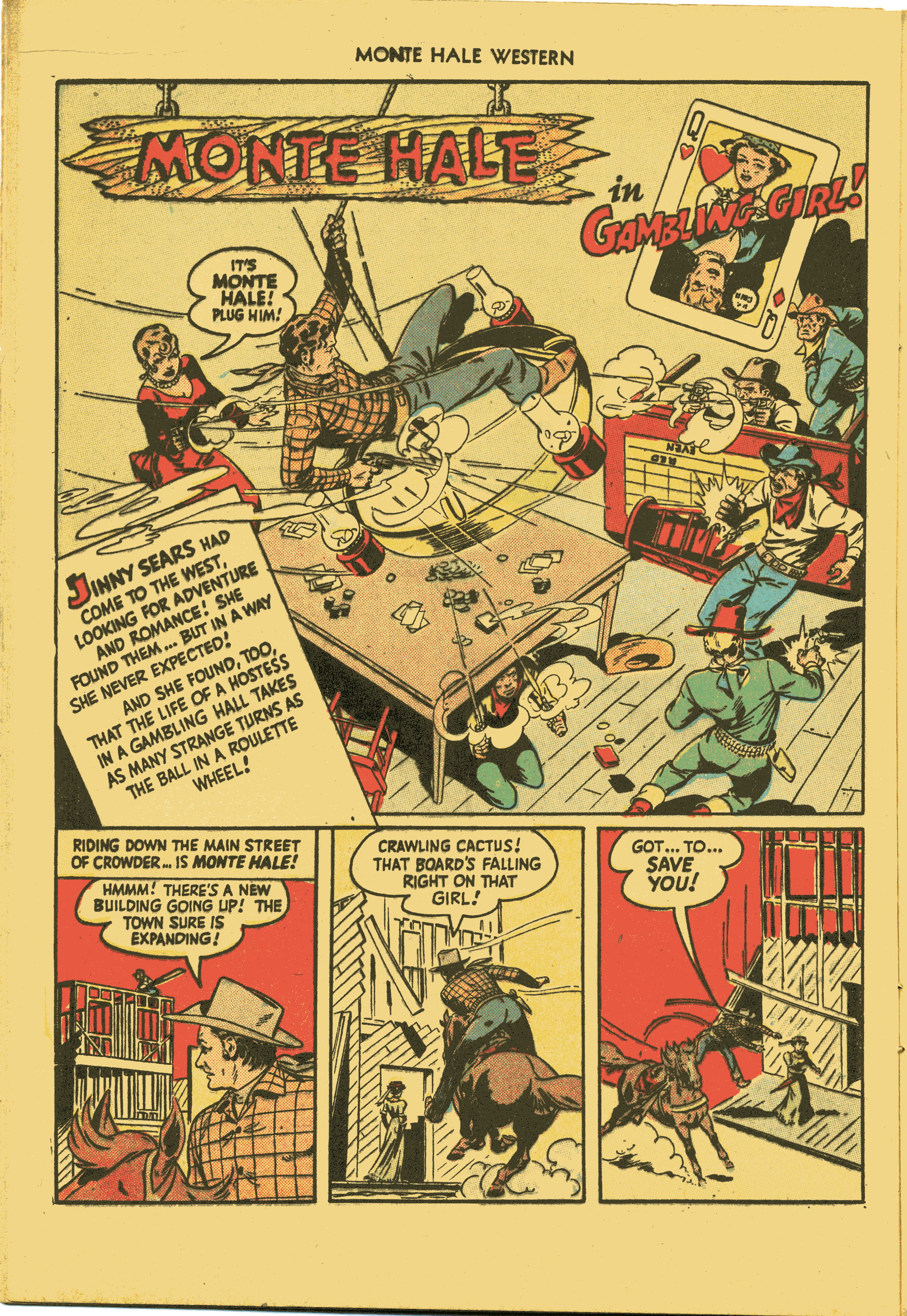 Read online Monte Hale Western comic -  Issue #31 - 16