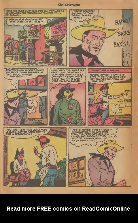 Read online Ken Maynard Western comic -  Issue #5 - 19