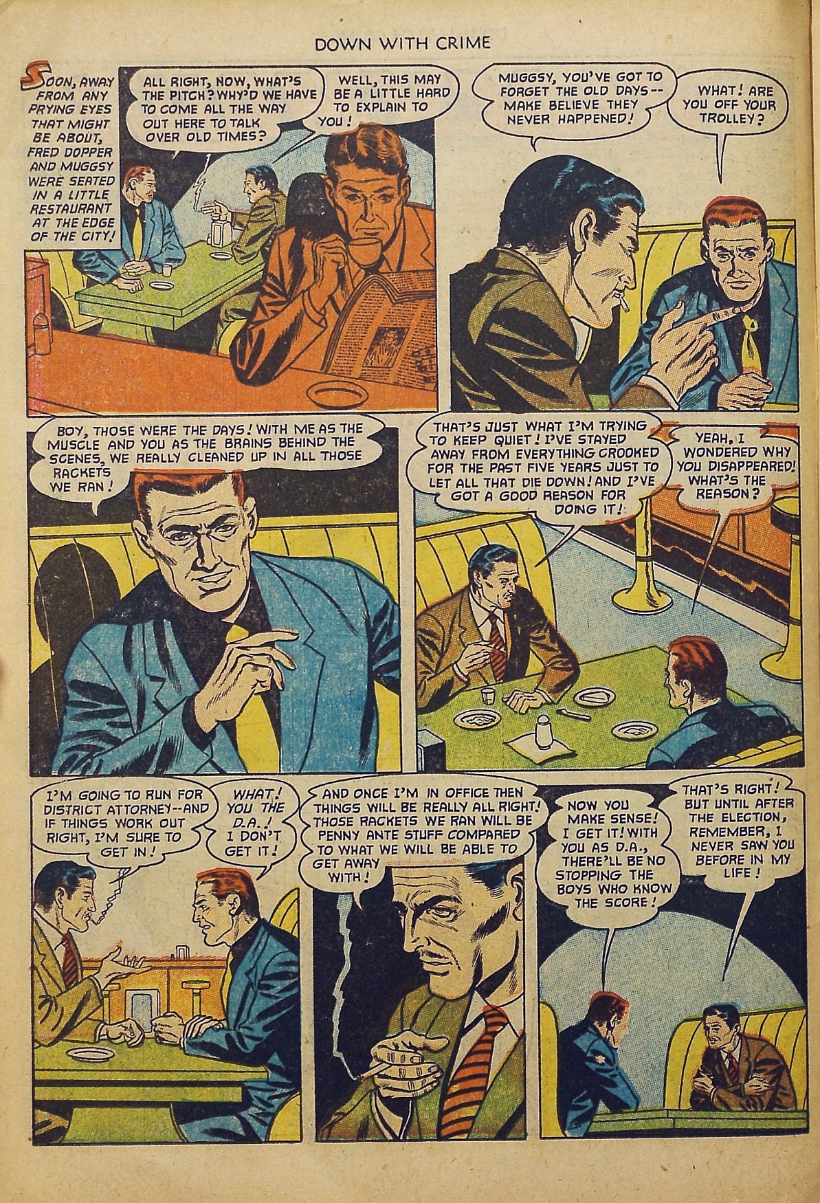 Read online Down With Crime comic -  Issue #7 - 14