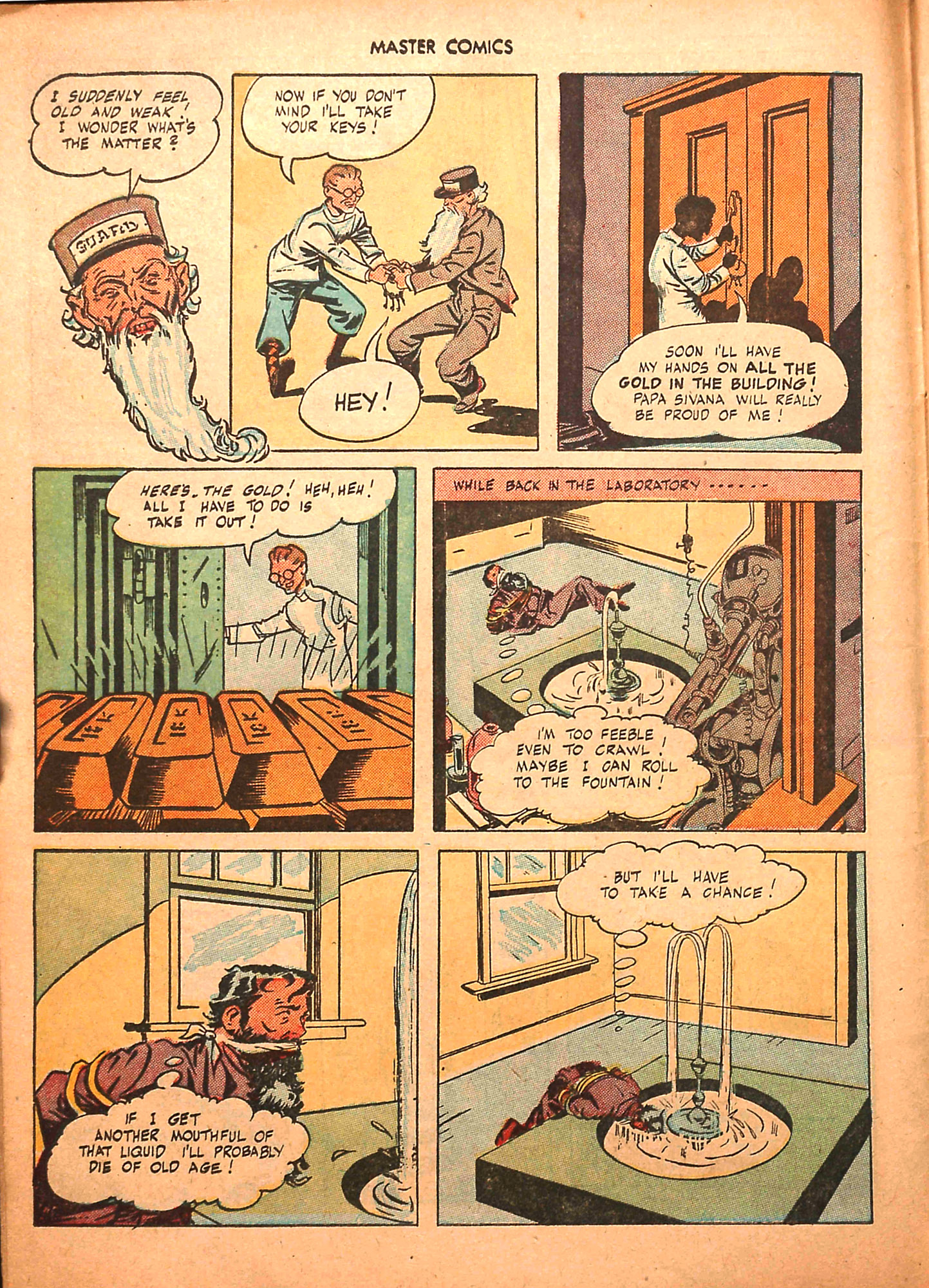 Read online Master Comics comic -  Issue #74 - 10