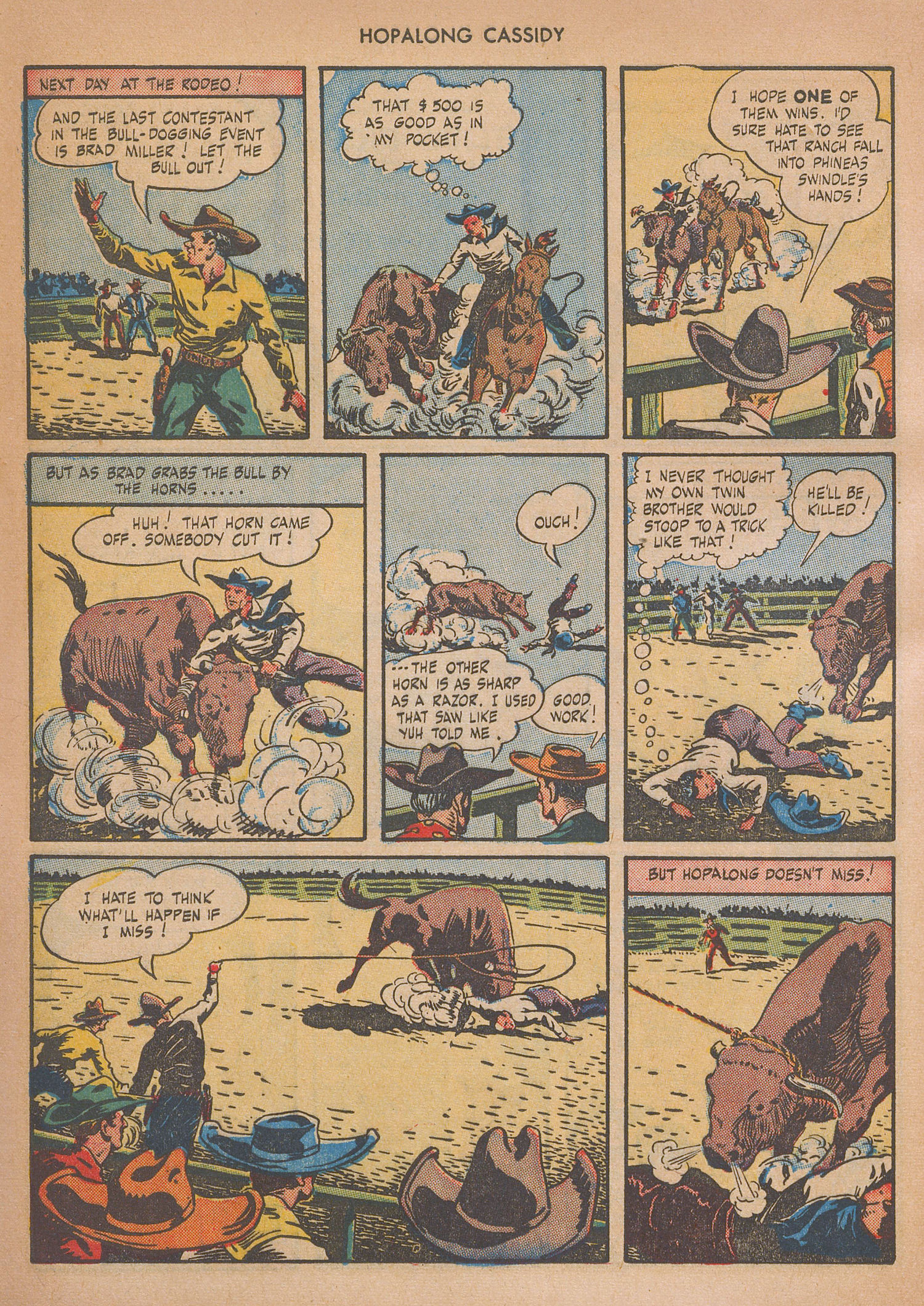 Read online Hopalong Cassidy comic -  Issue #2 - 24