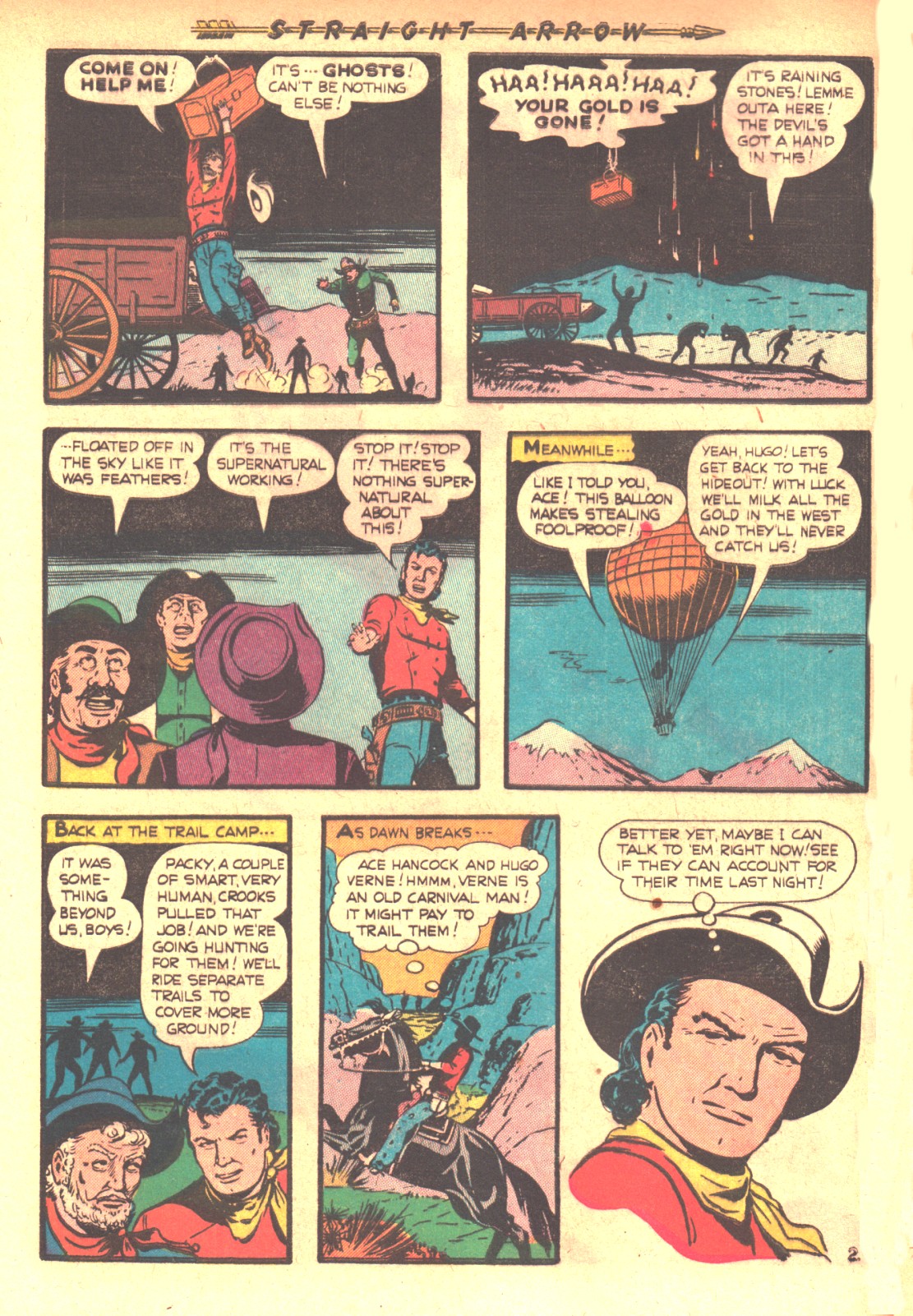 Read online Straight Arrow comic -  Issue #20 - 4
