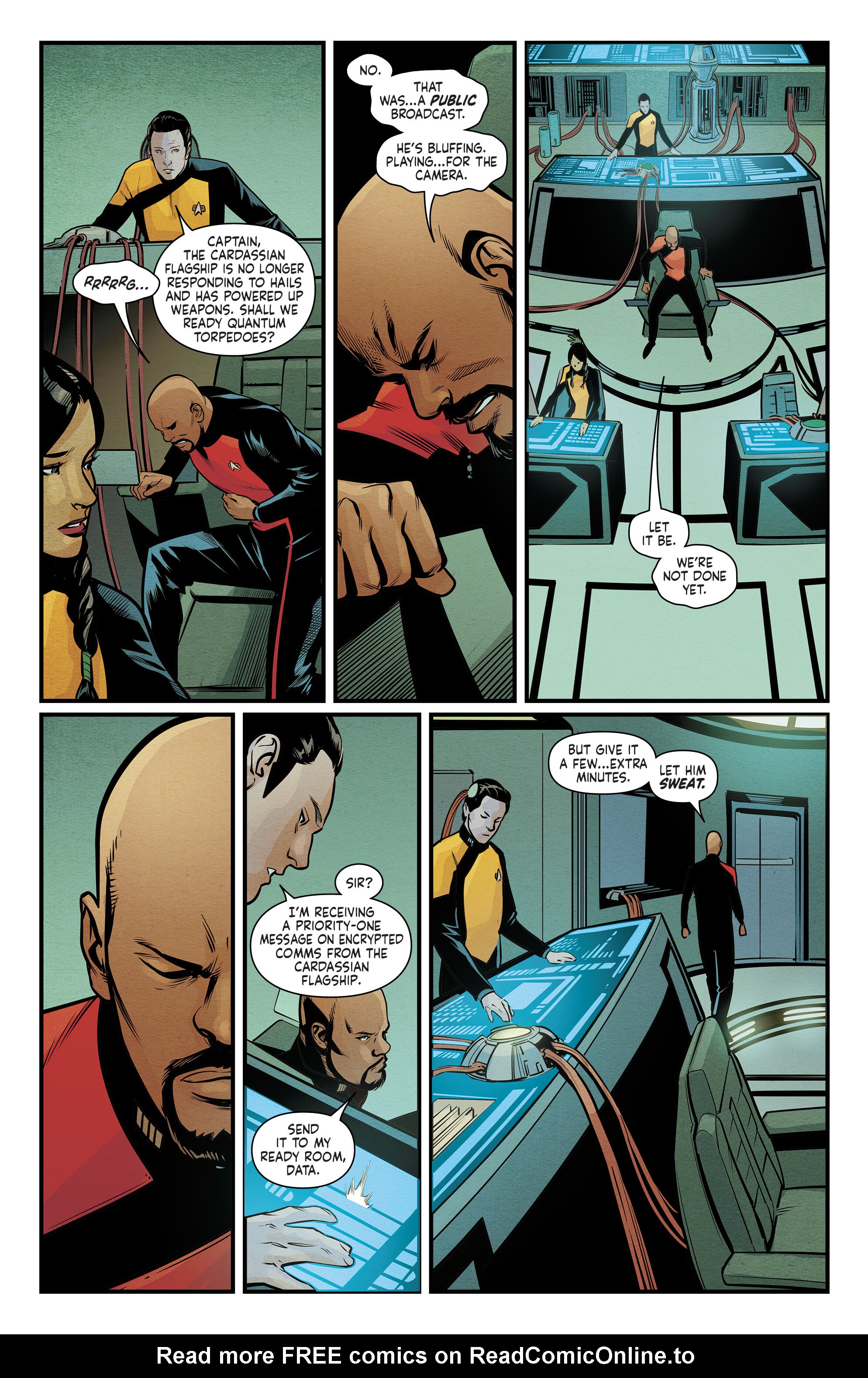 Read online Star Trek (2022) comic -  Issue #16 - 17